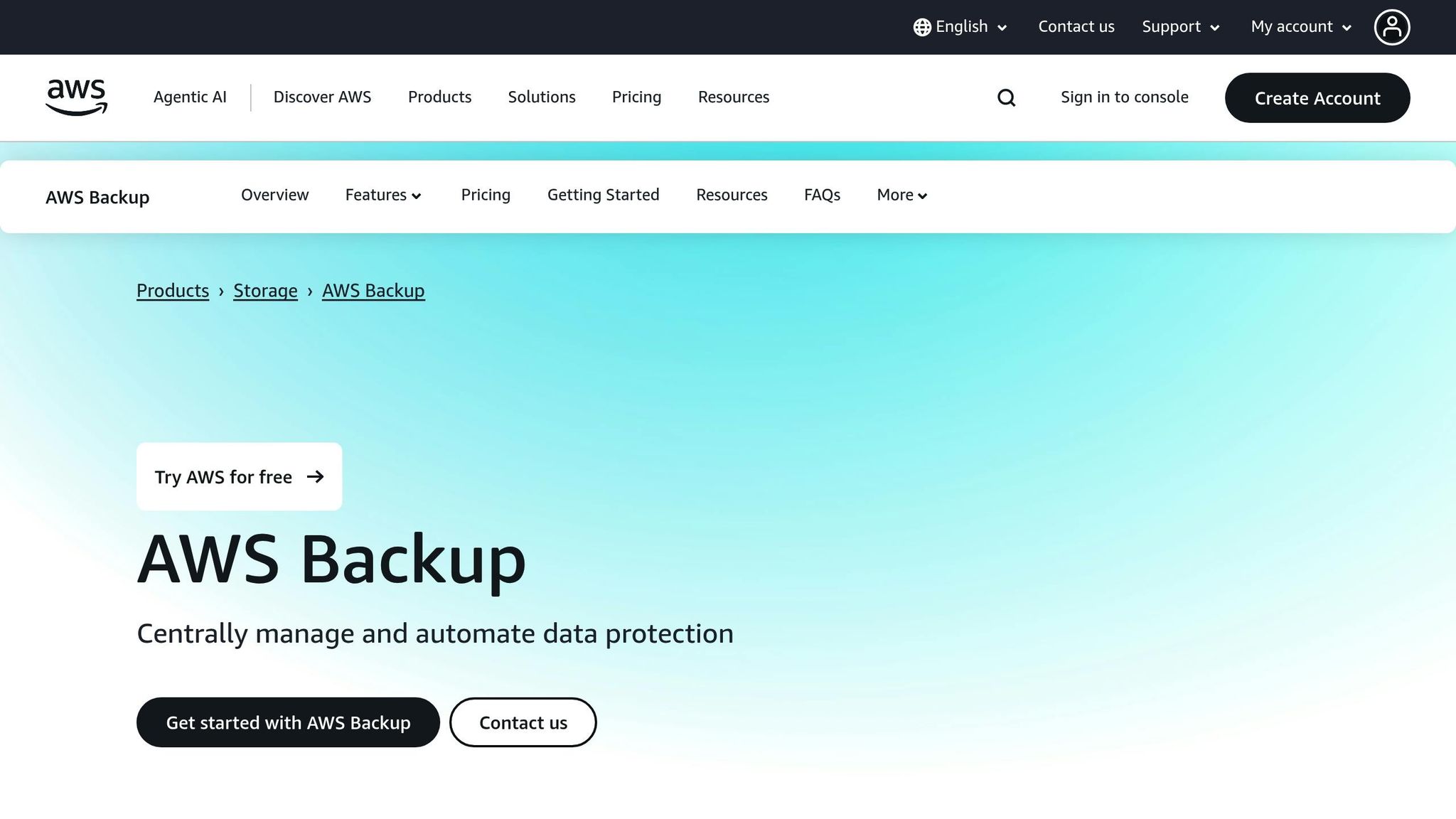 AWS Backup
