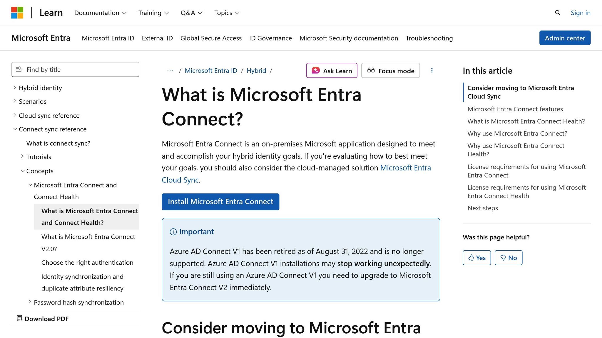 Microsoft Entra Connect