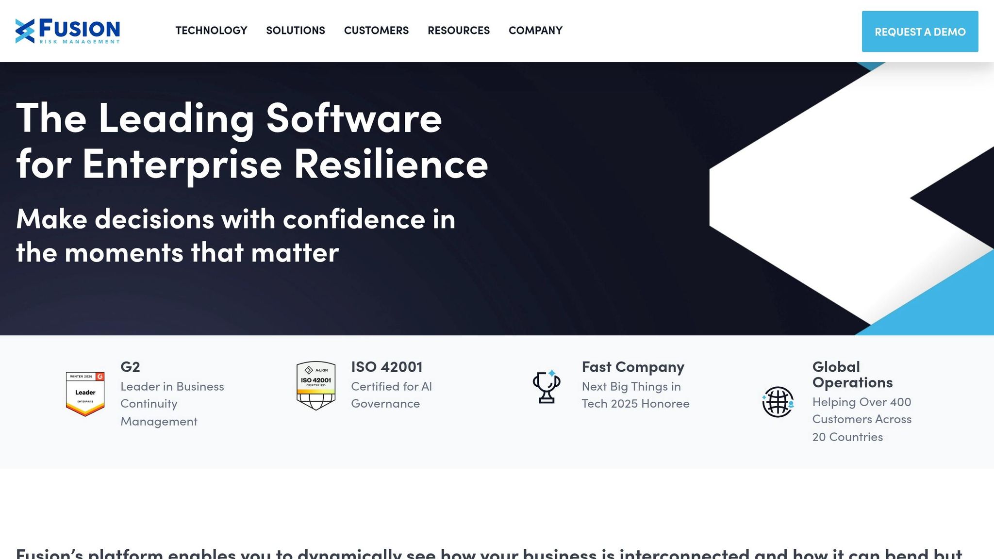 Fusion Risk Management