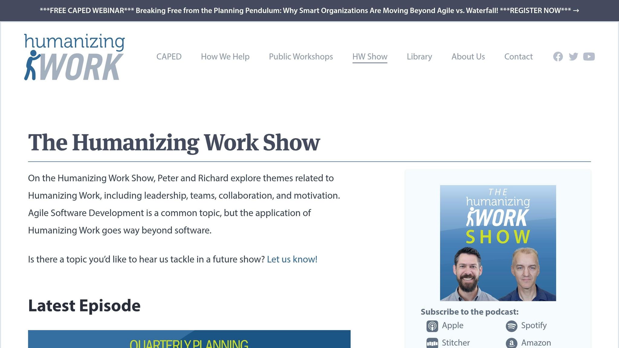 Humanizing Work Show