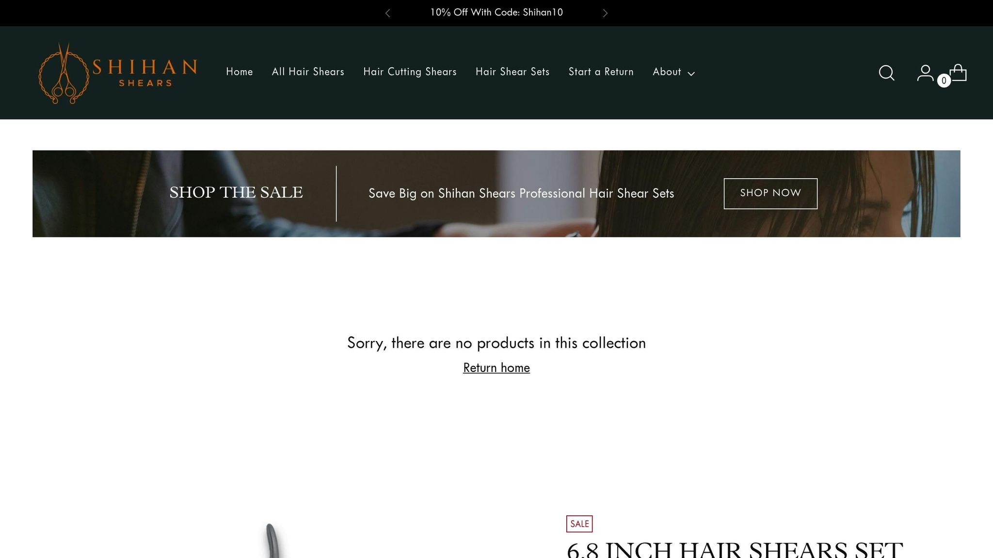 Legacy Hair Shears Set