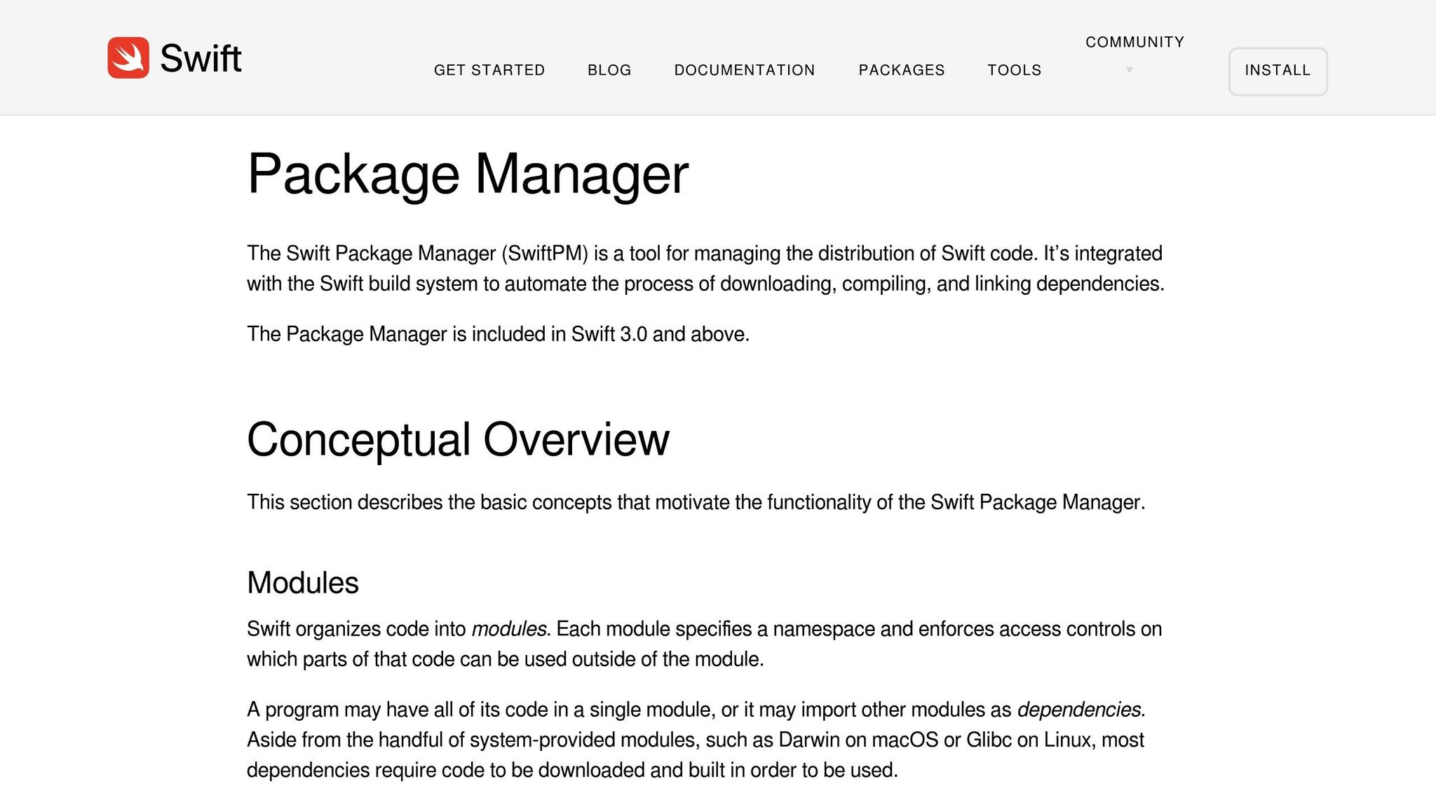 Swift Package Manager