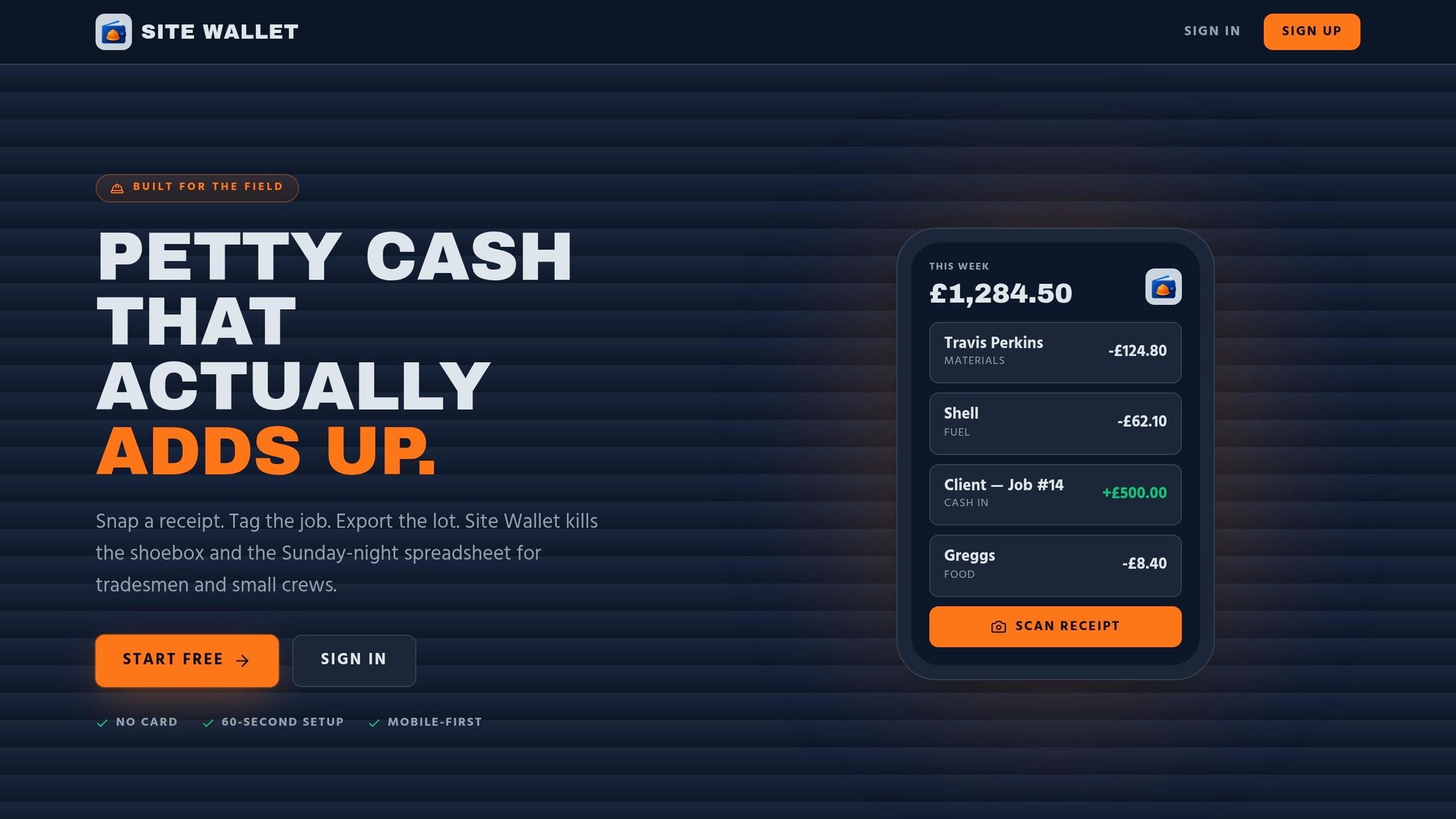 Site Wallet