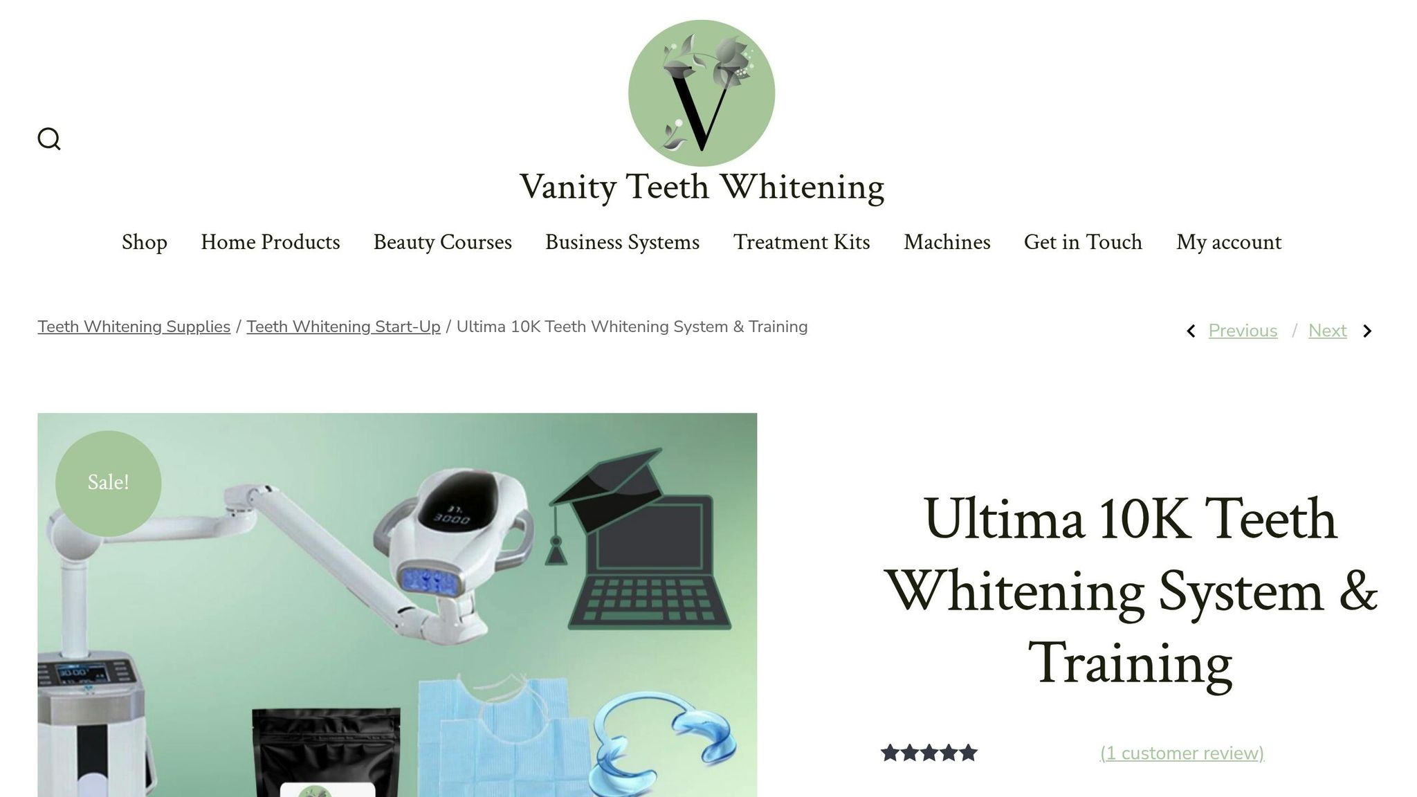 Ultima 10K Whitening System