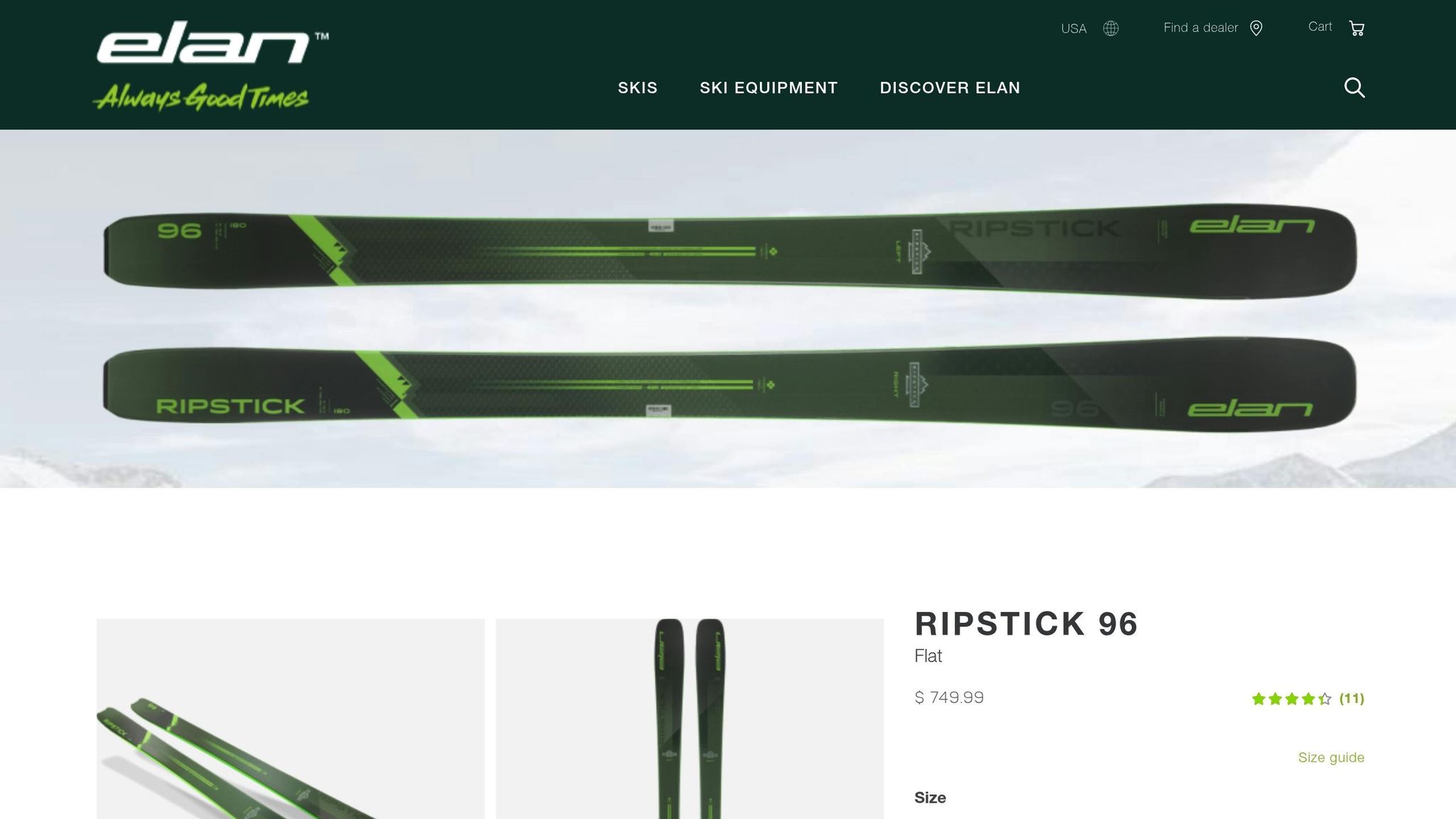 Elan Ripstick 96