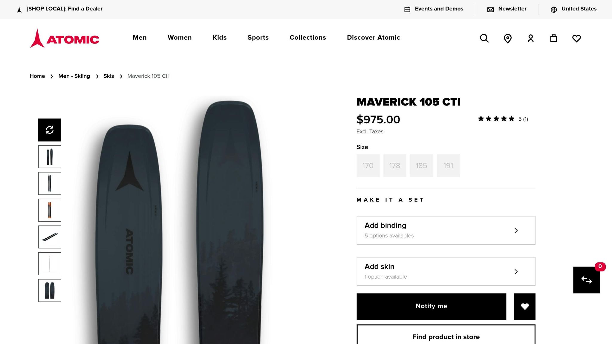 Atomic Maverick 105 CTi