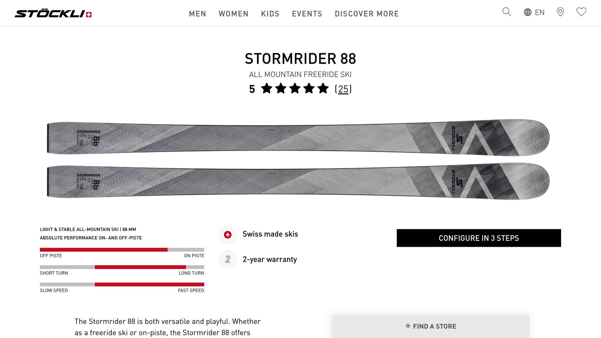 Stöckli Stormrider 88