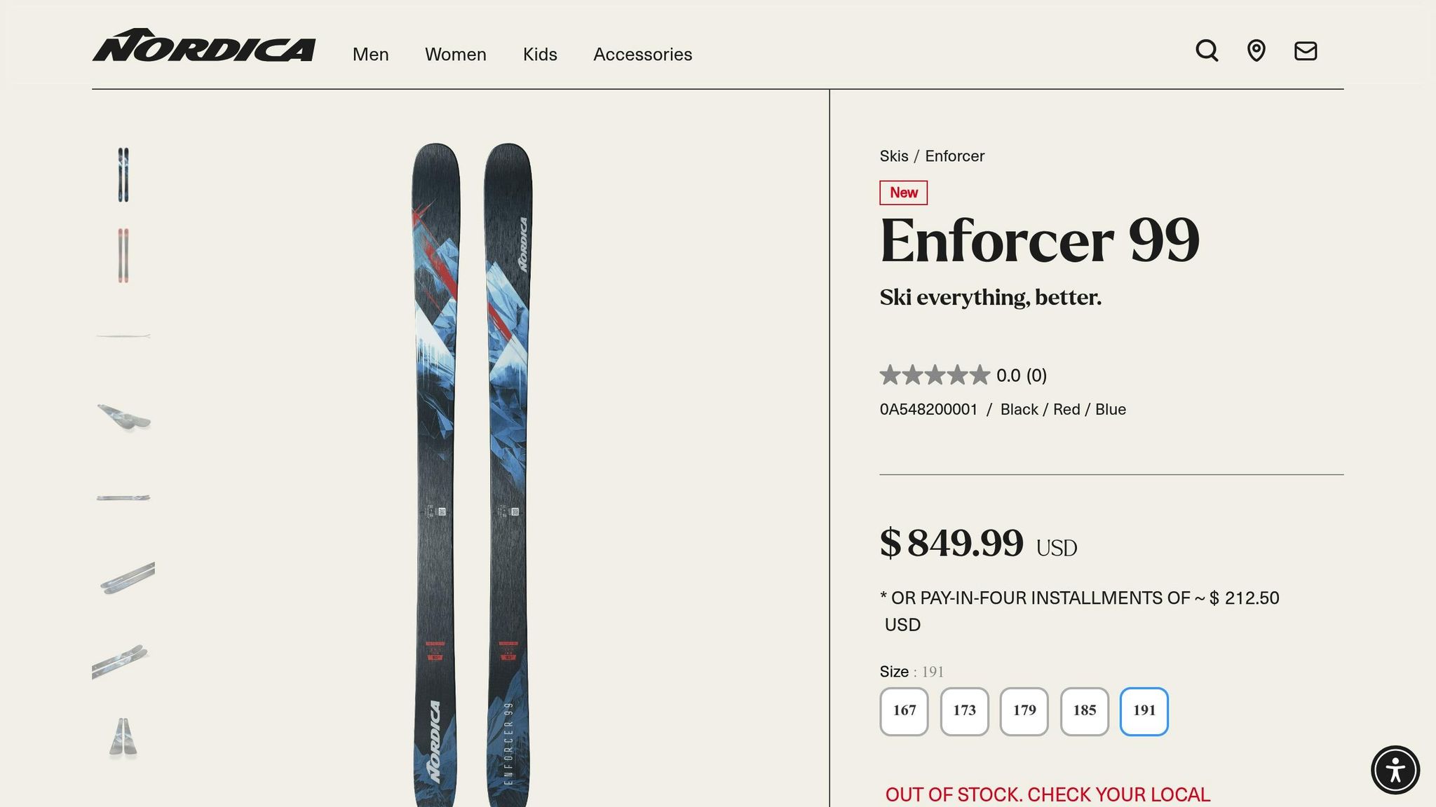 Nordica Enforcer 99