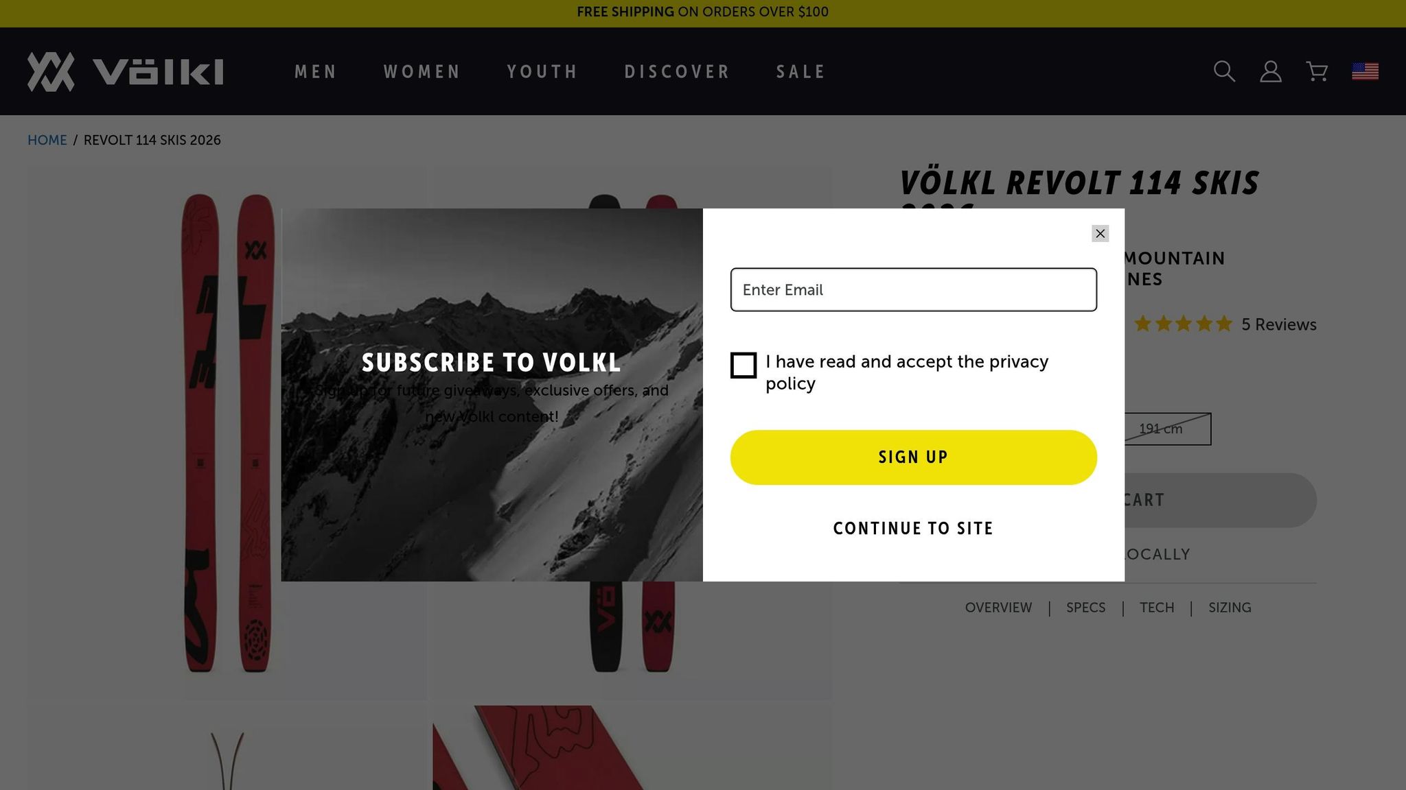 Völkl Revolt 114