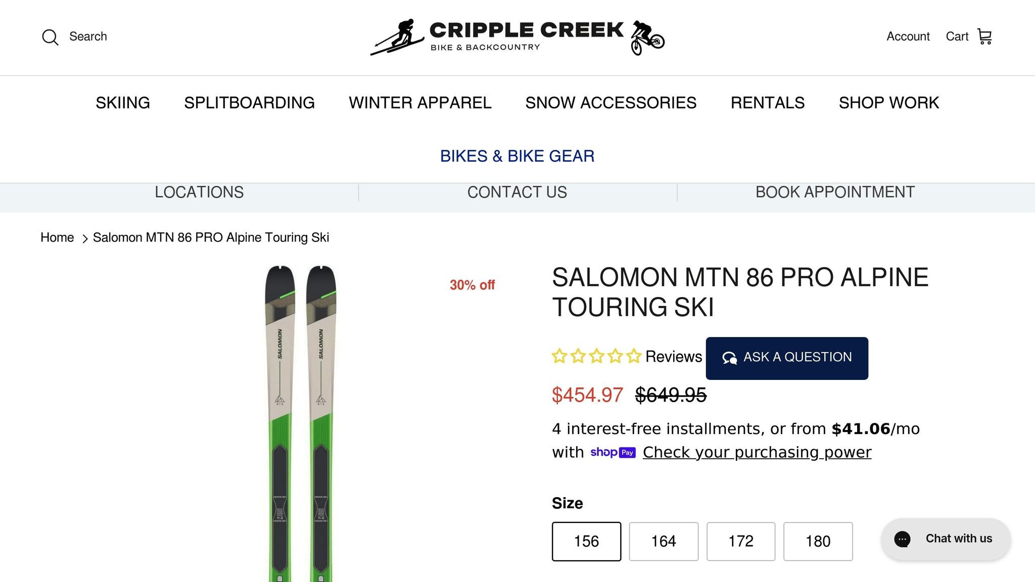 Salomon MTN 86 Pro