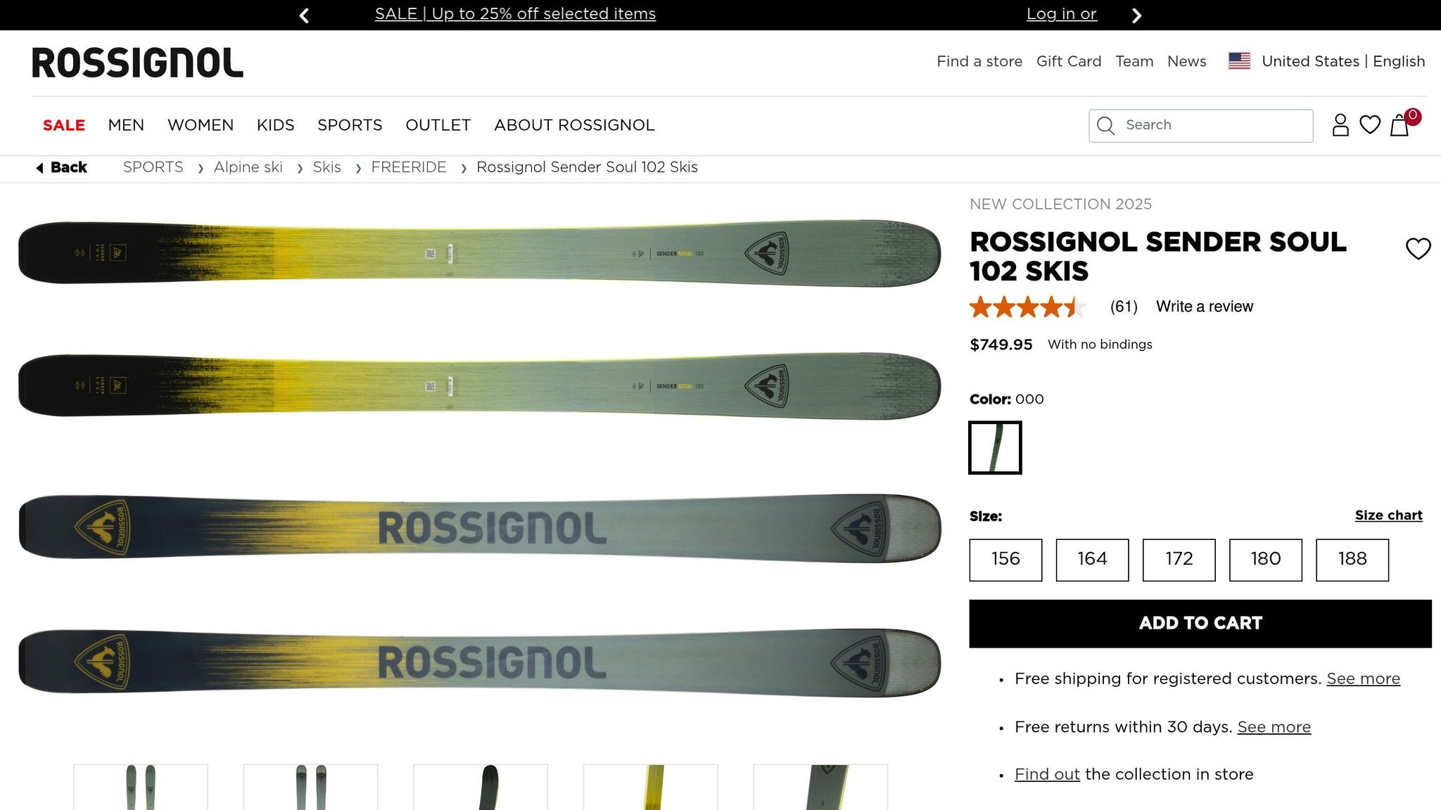 Rossignol Sender Soul 102