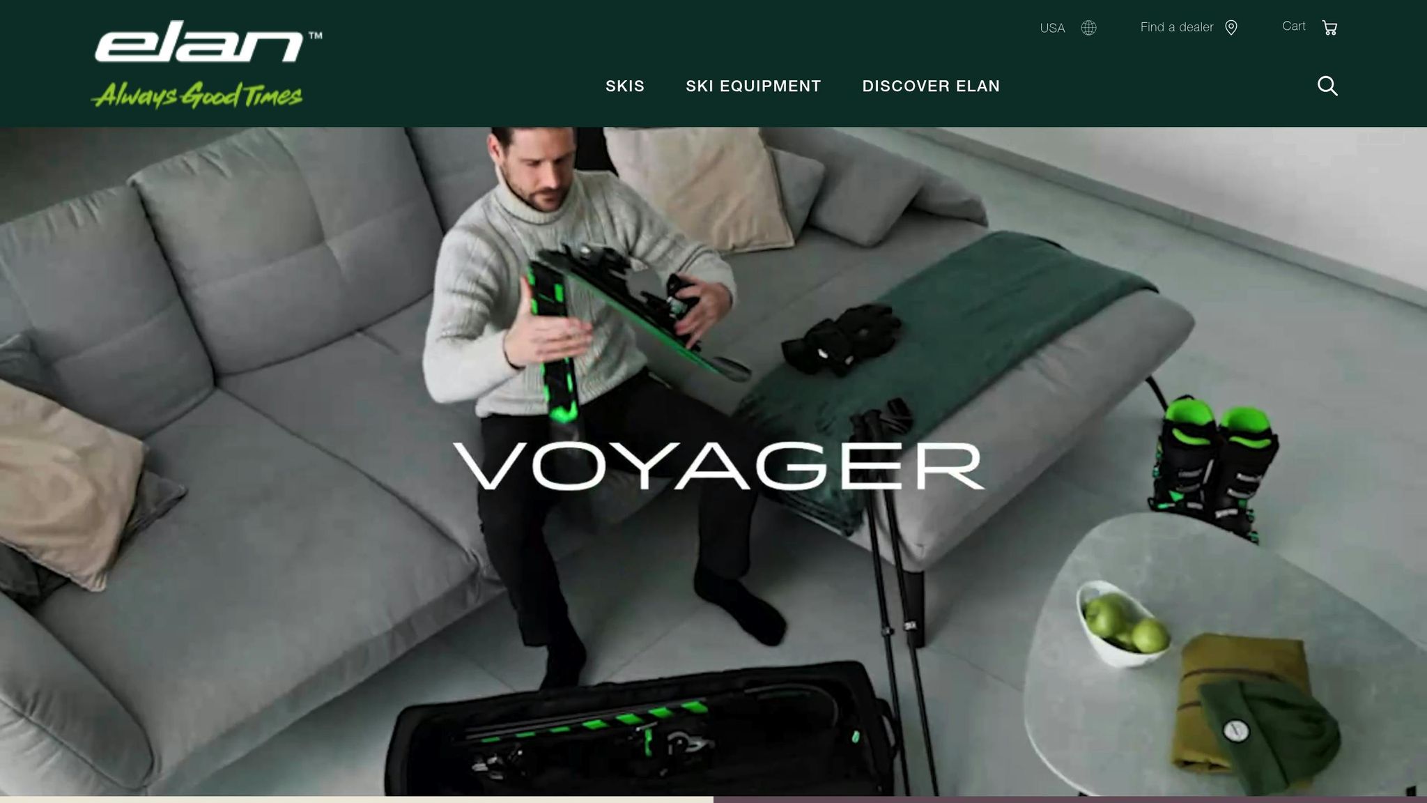 Elan Voyager Skis