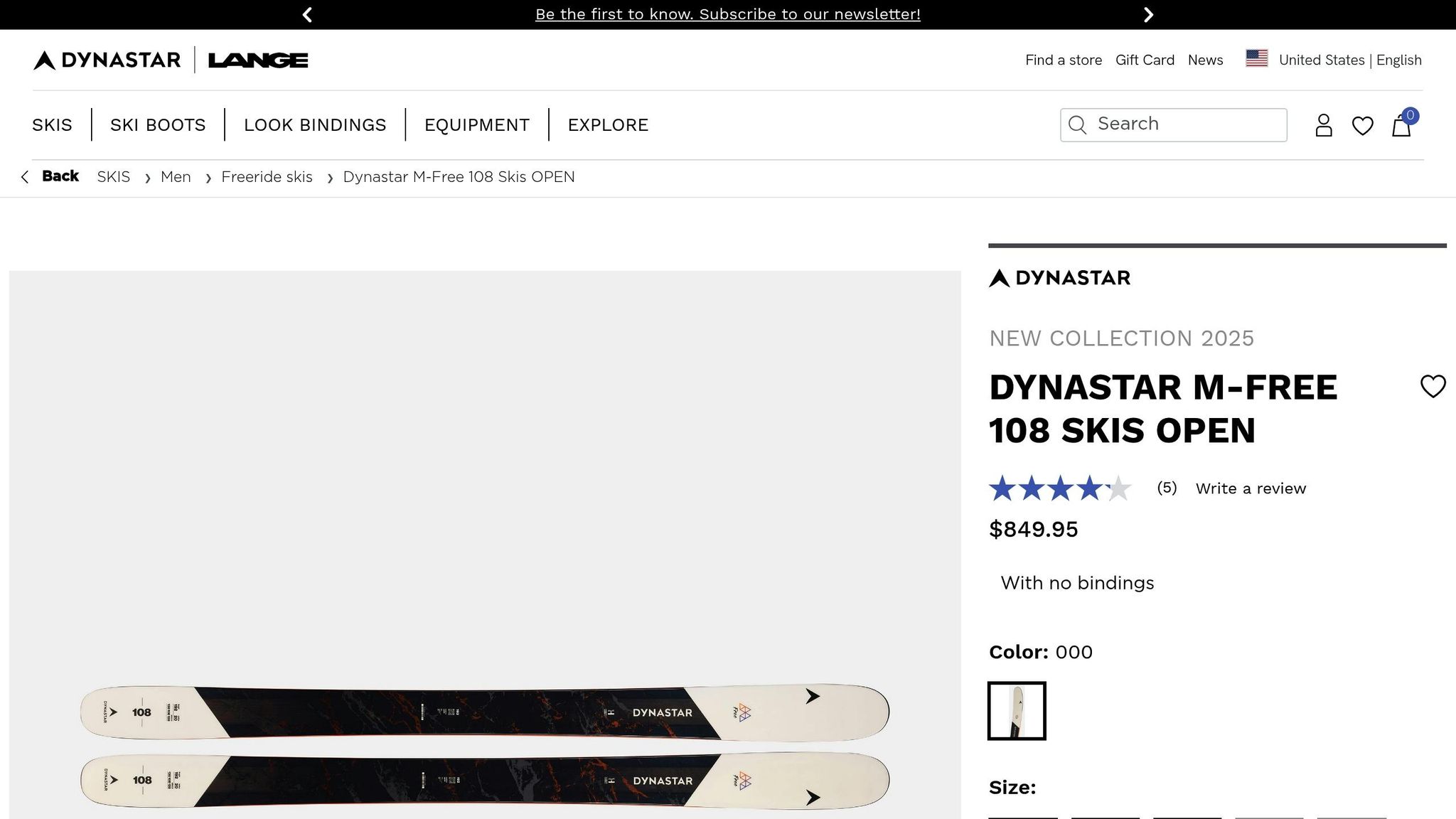 Dynastar M Free 108