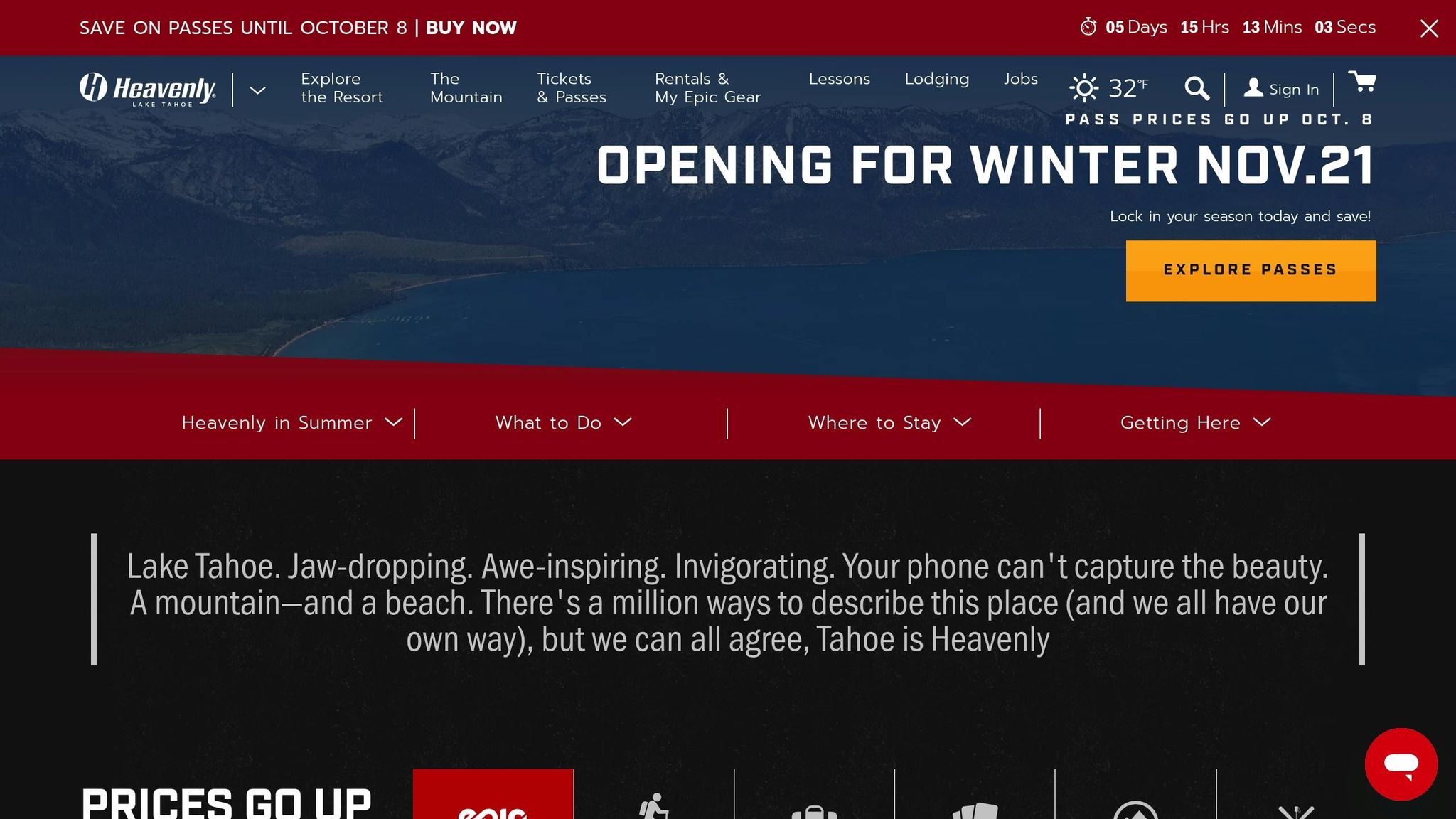 Heavenly Mountain Resort