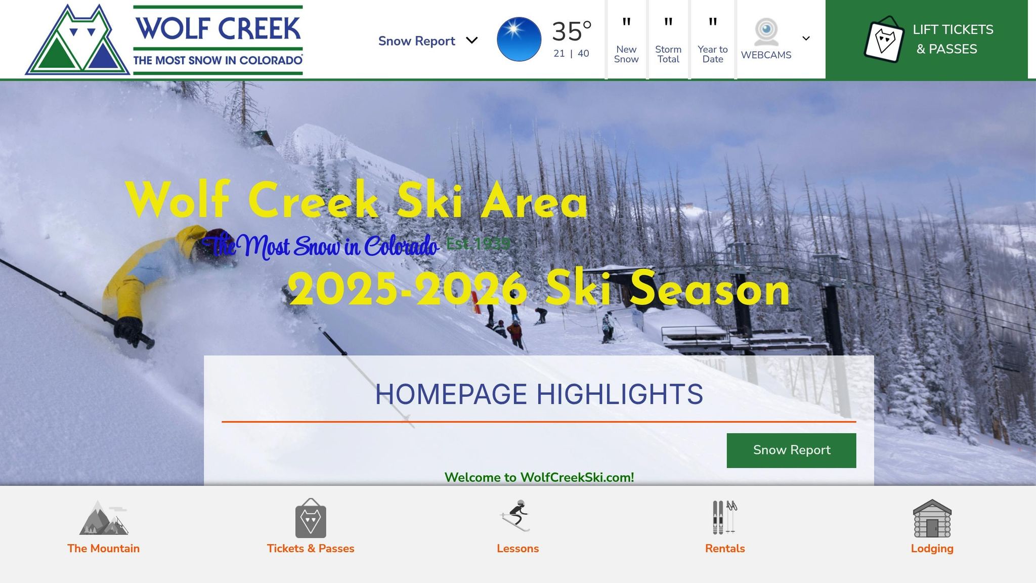 Wolf Creek Ski Resort