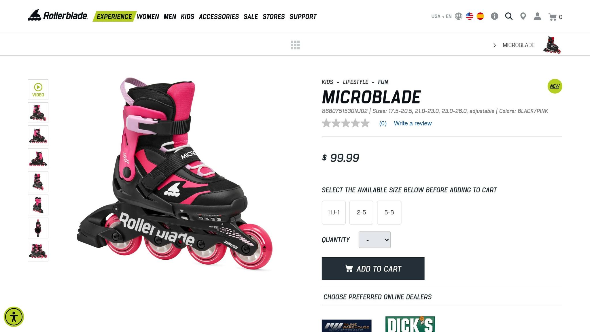 Rollerblade Microblade