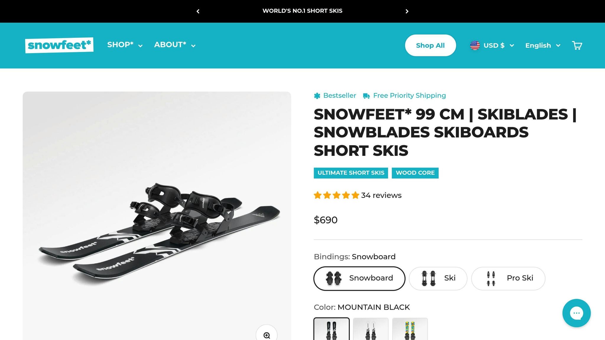 Snowfeet Skiblades