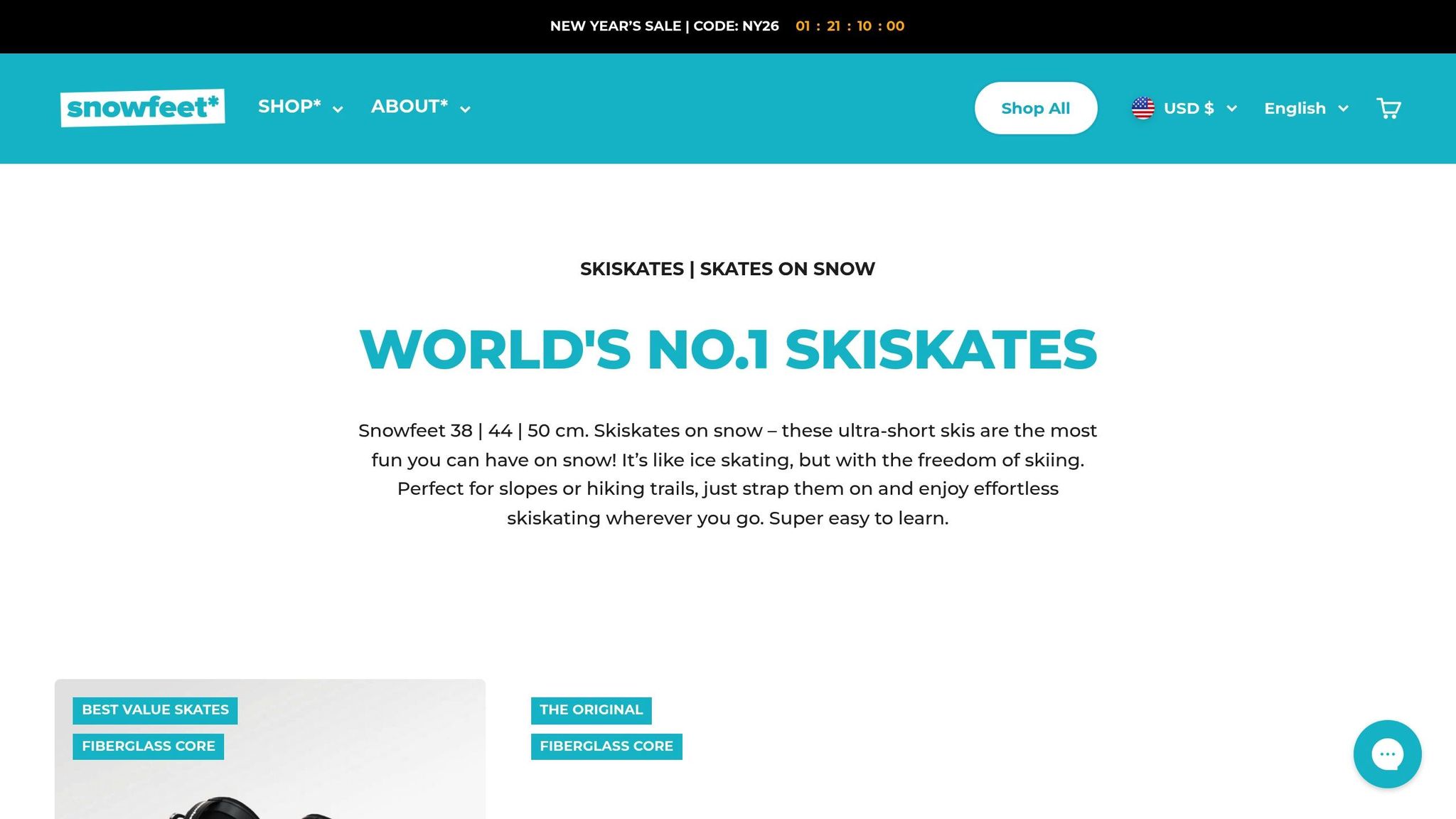 Snowfeet Skiskates