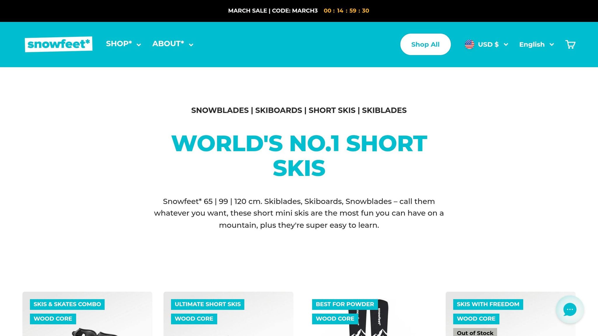 Snowfeet* Skiblades