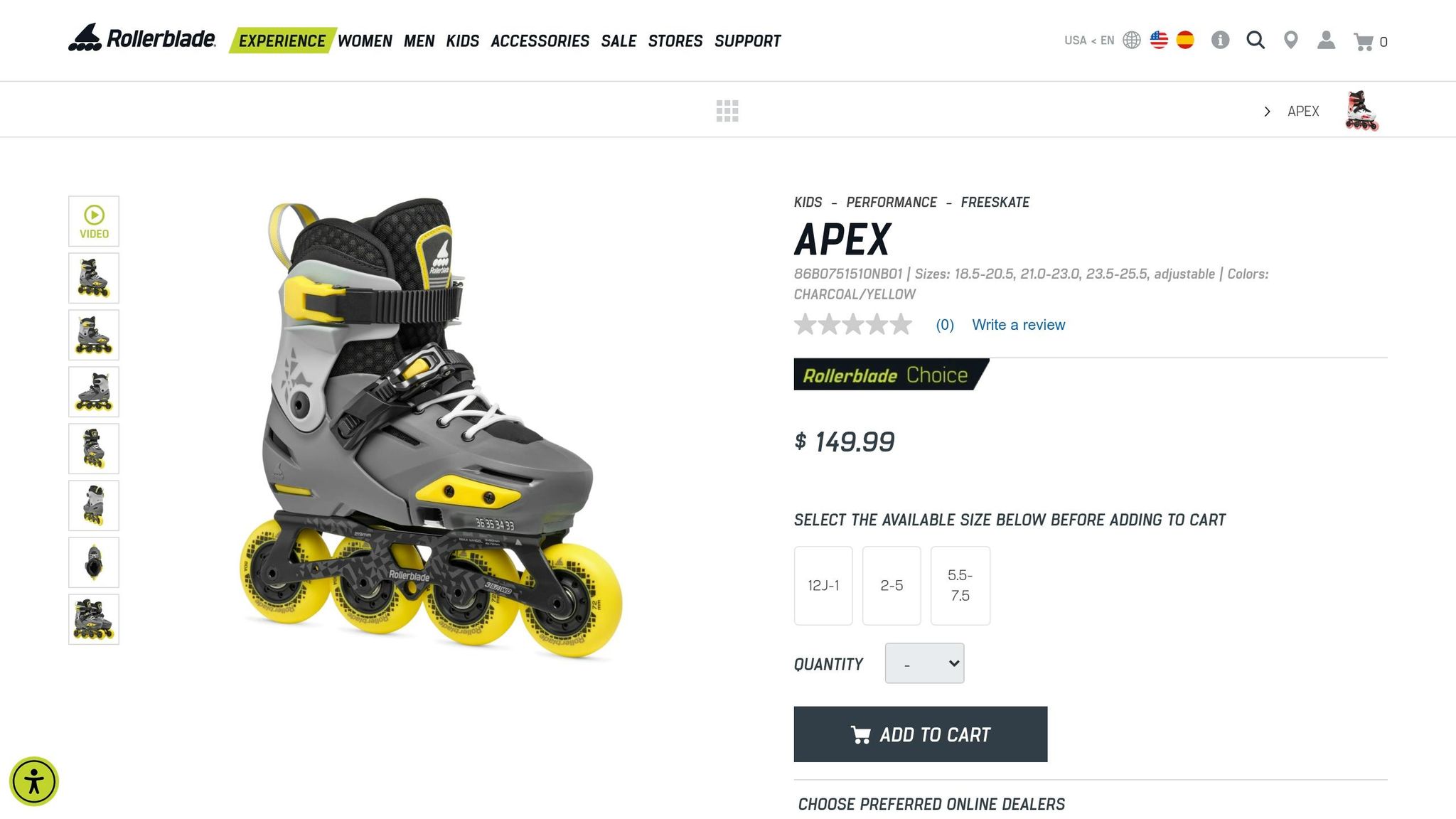 Rollerblade Apex
