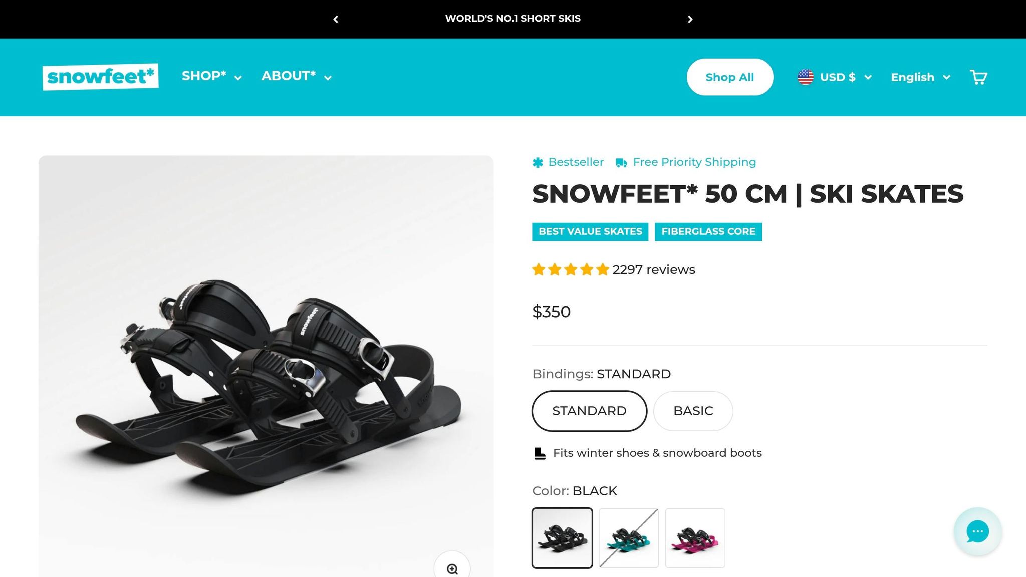 Snowfeet PRO 50 cm