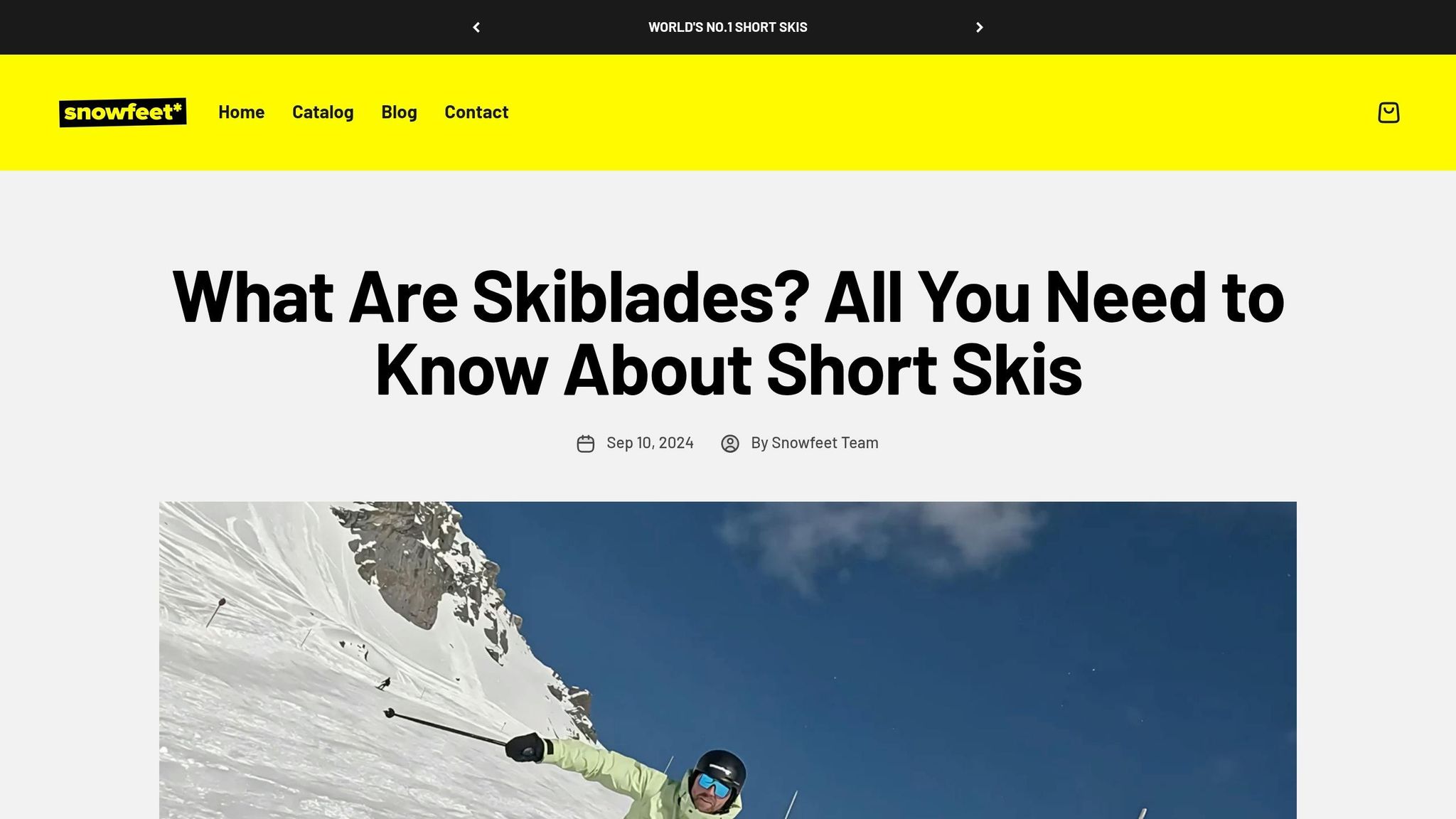 Skiblades