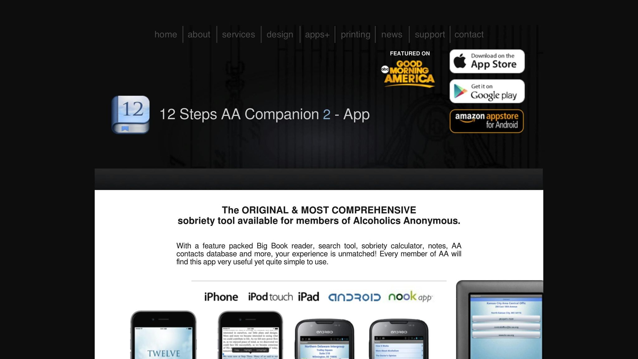 12 Steps AA Companion