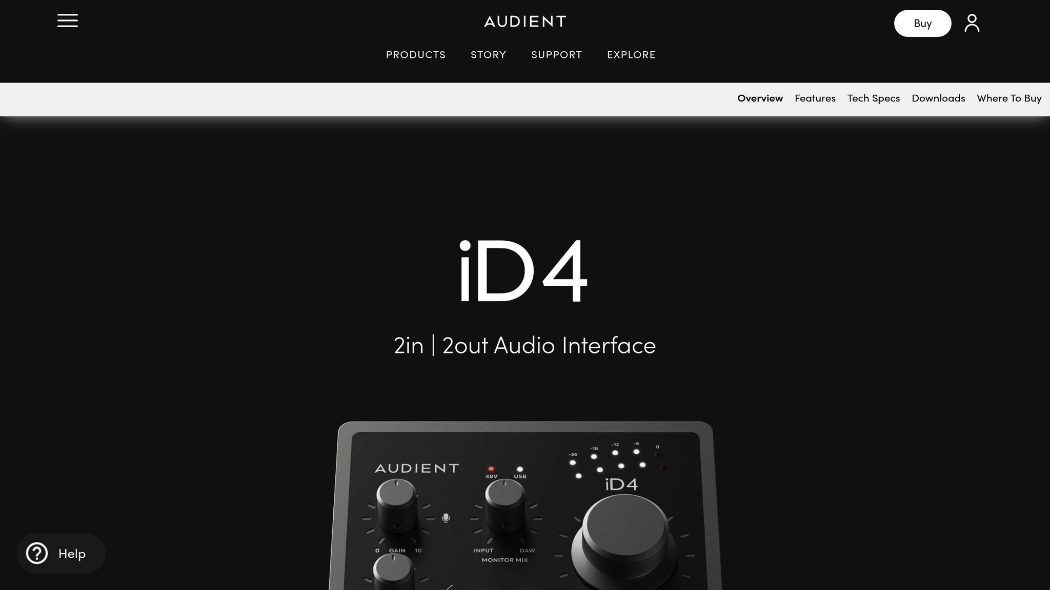 Audient iD4 MkII