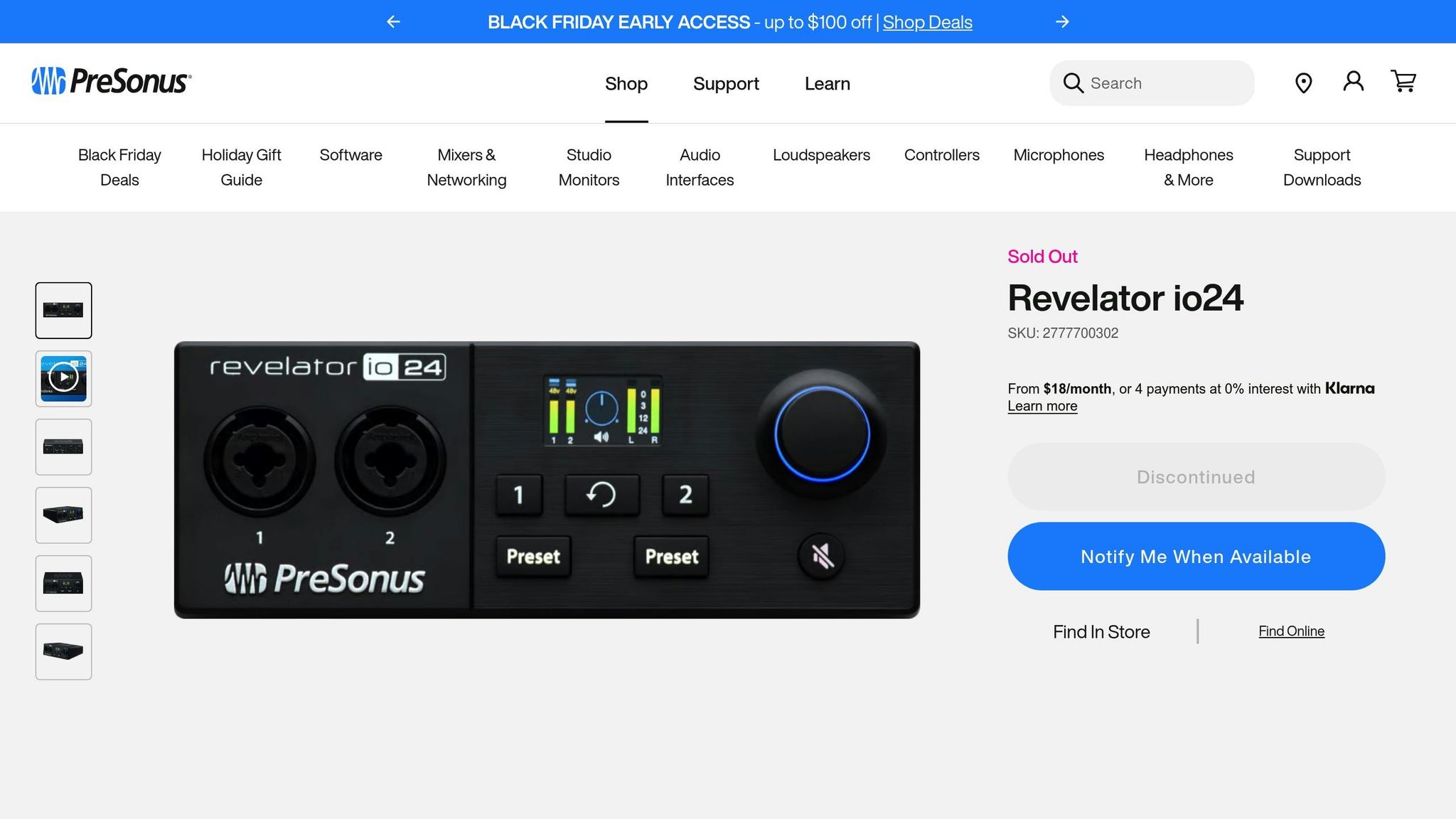 PreSonus Revelator io24