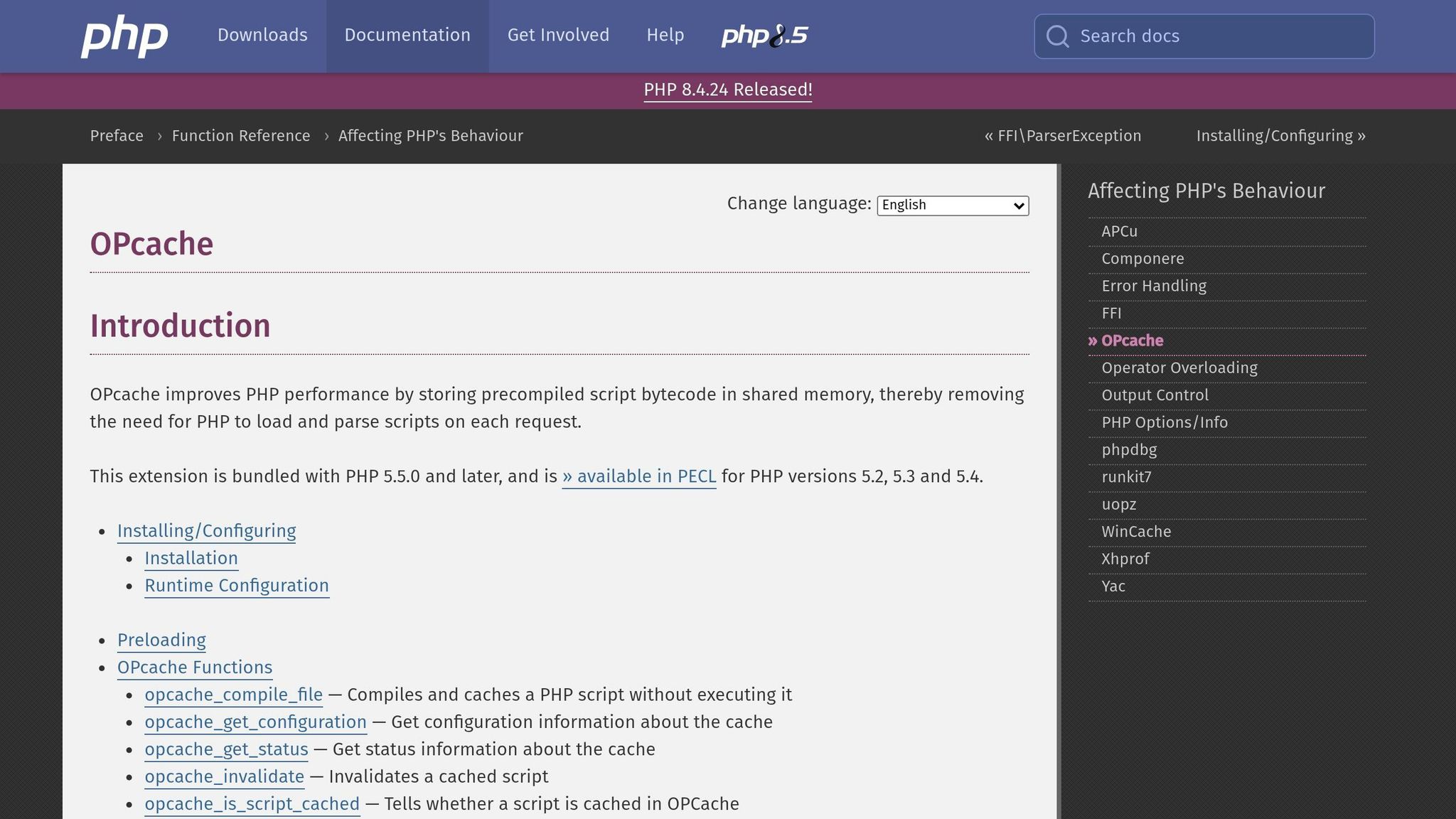 OPcache