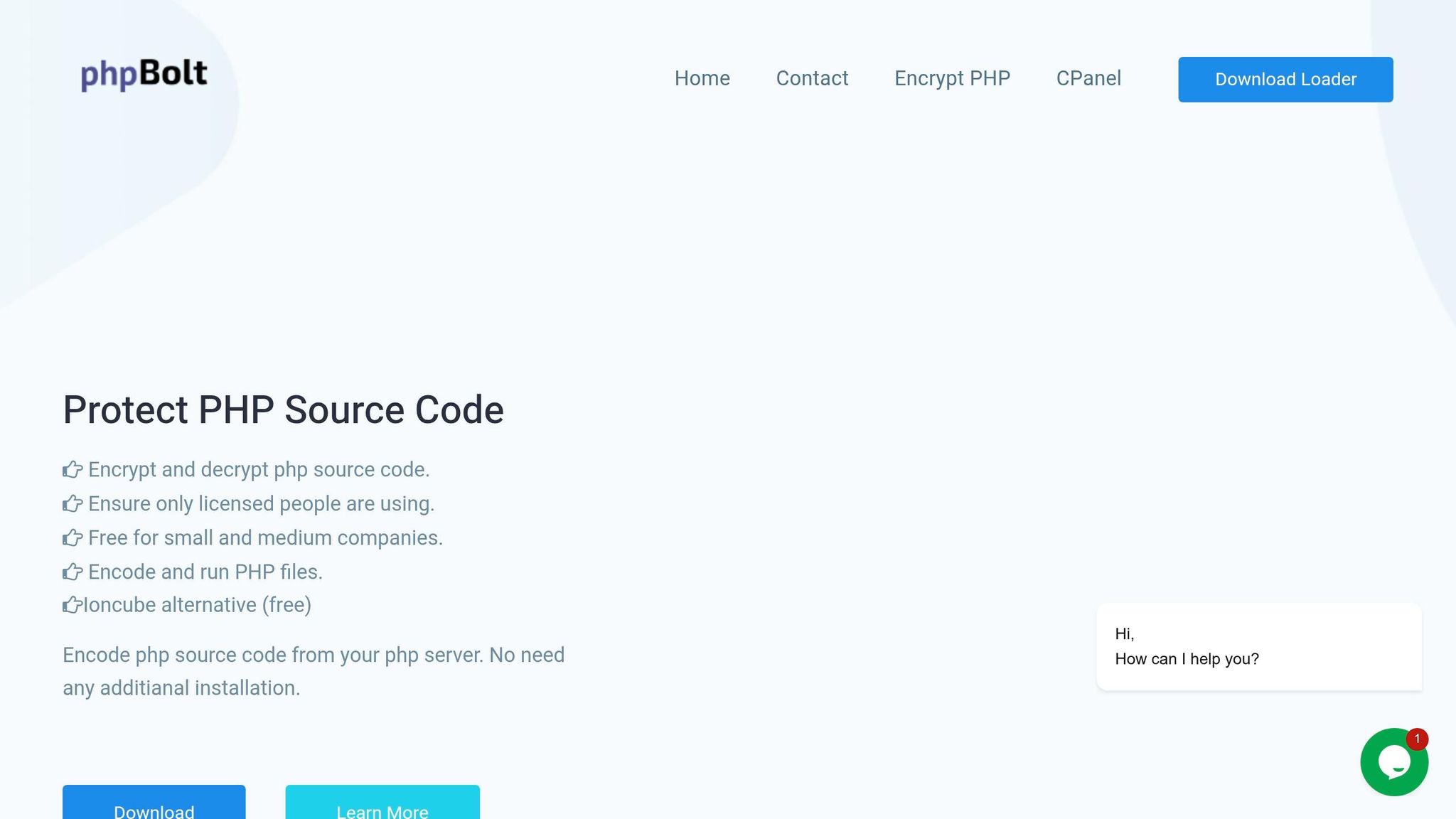 phpBolt