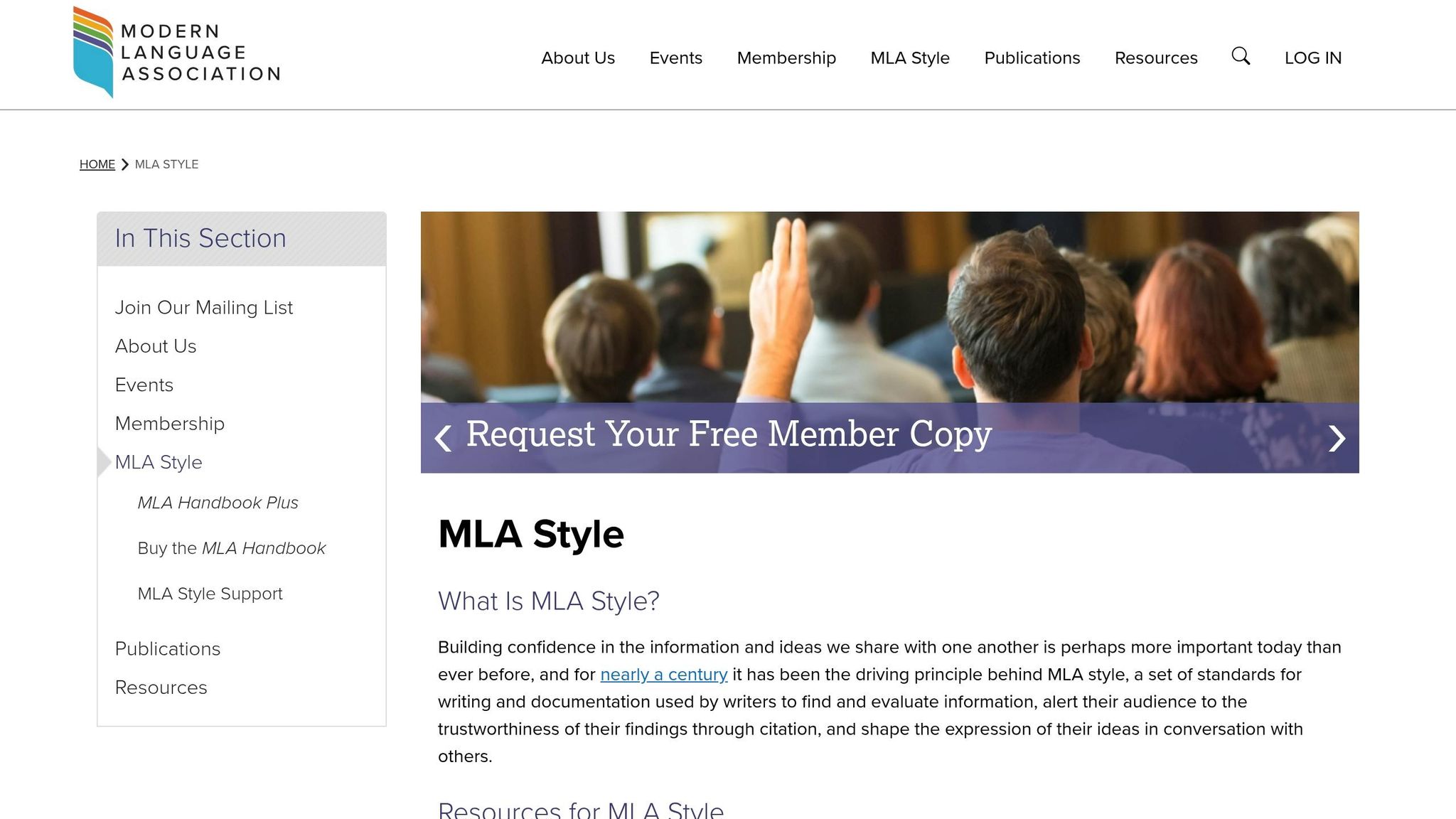 MLA