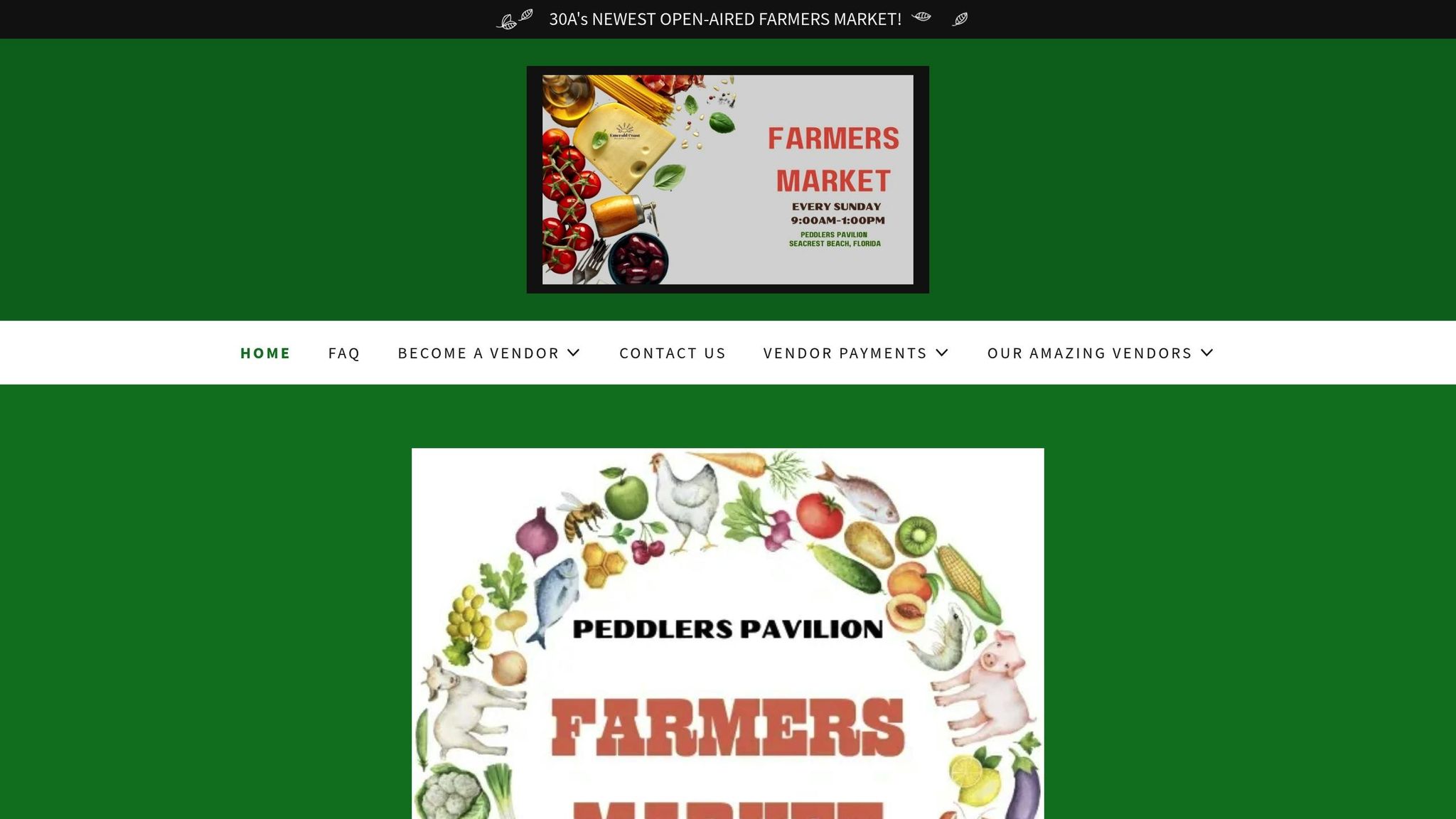Peddlers Pavilion Farmers Market