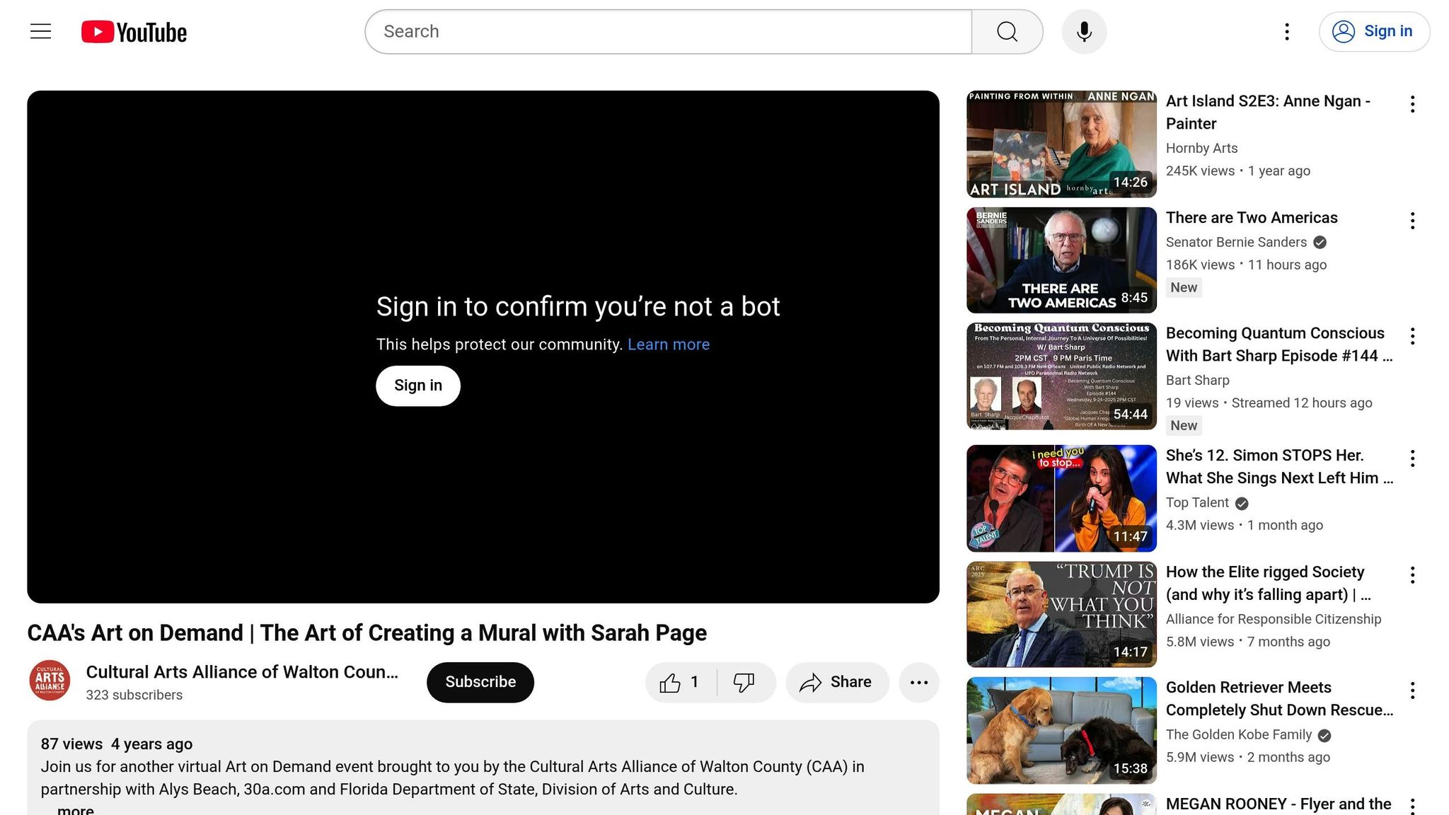 CAA's Art on Demand