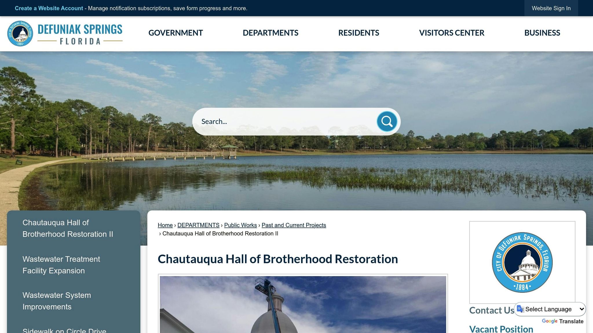 Chautauqua Hall of Brotherhood