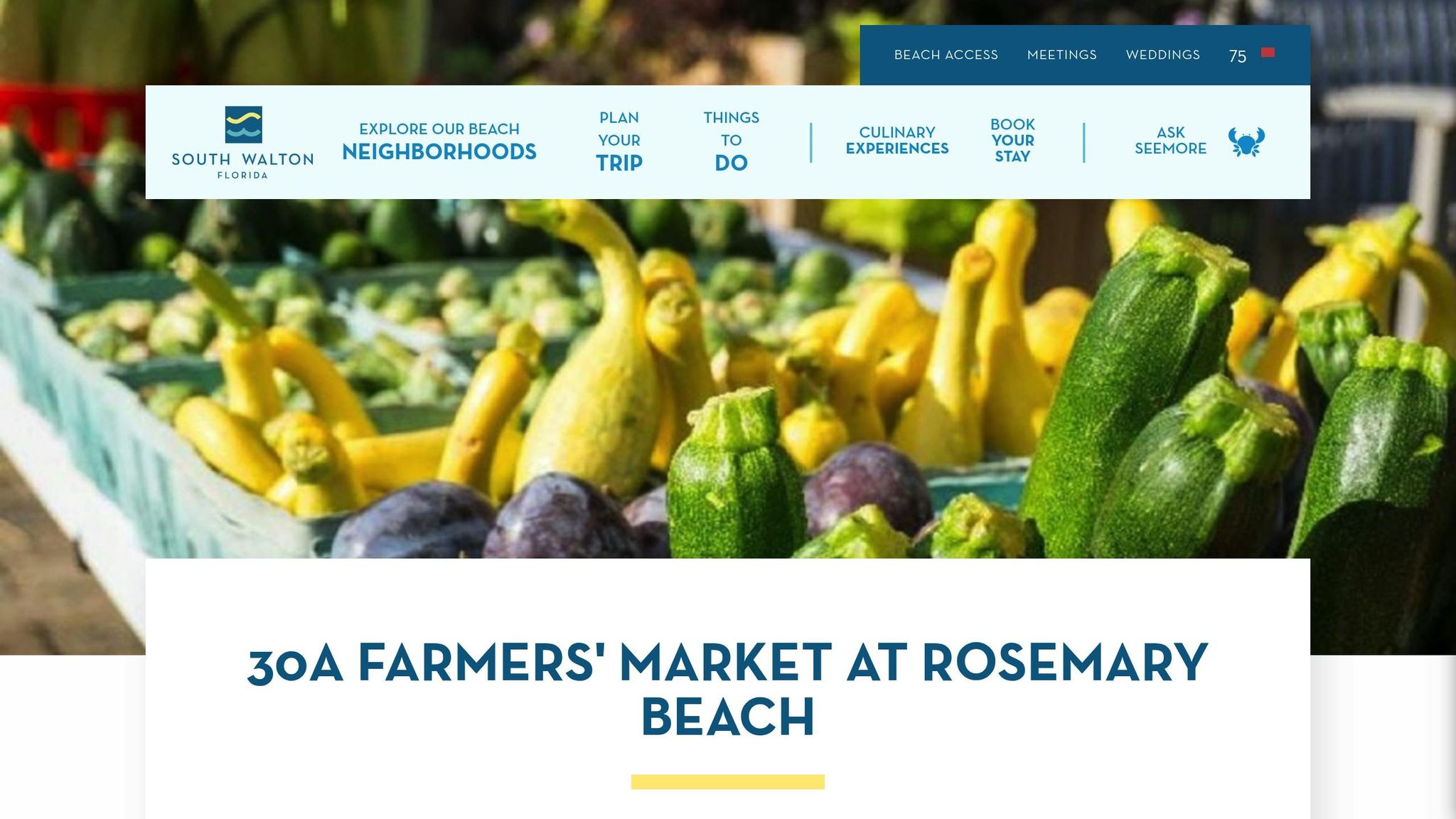 Rosemary Beach Farmers Market