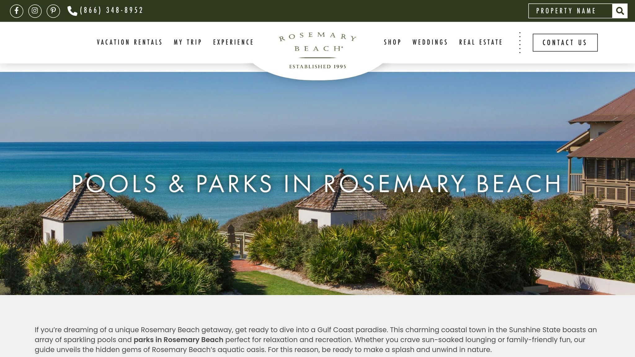 Rosemary Beach Parks