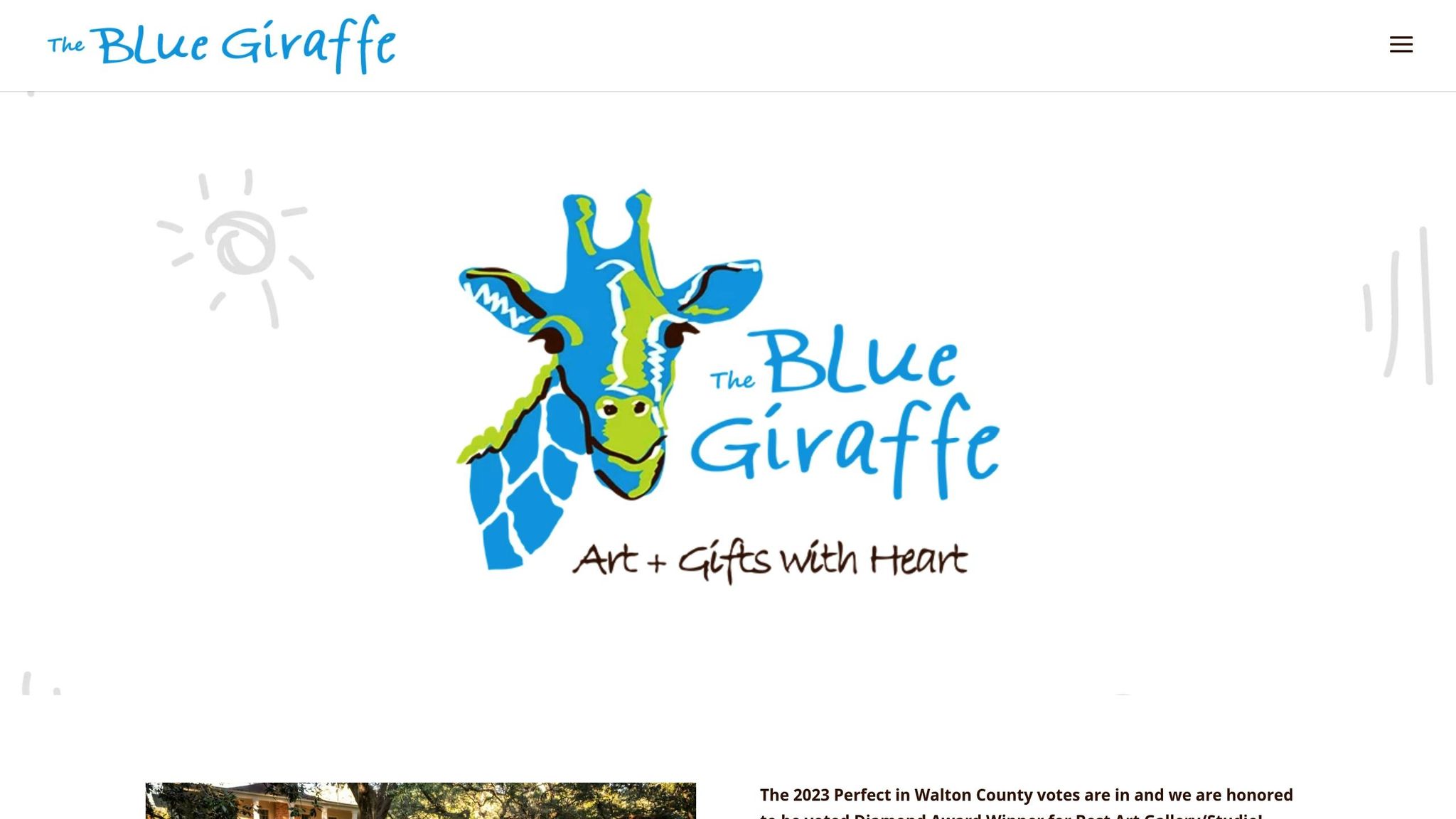 The Blue Giraffe