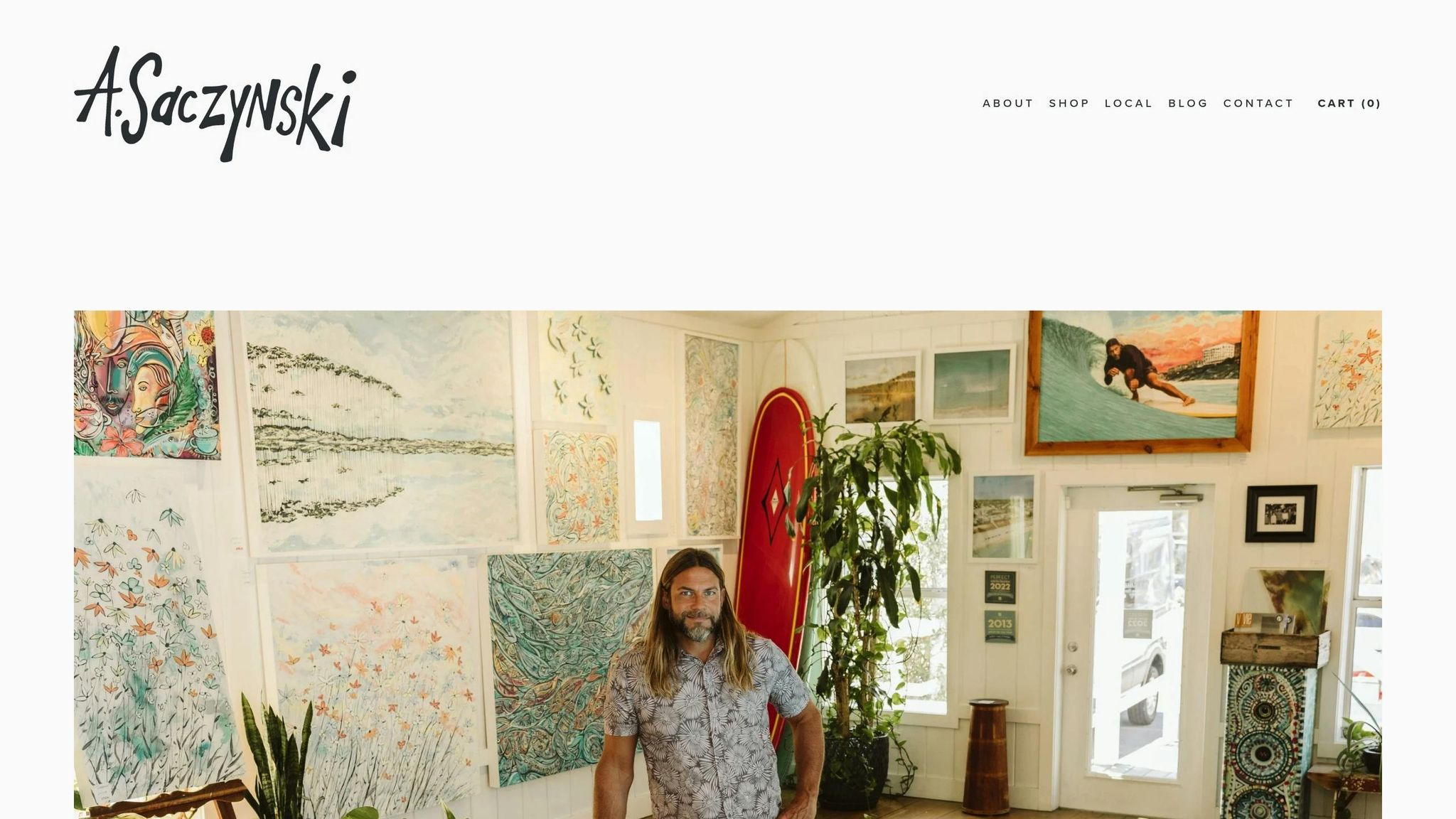 Andy Saczynski Studio-Gallery