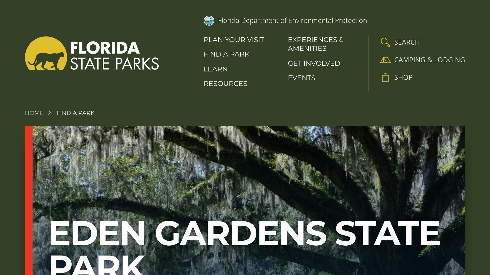 Eden Gardens State Park