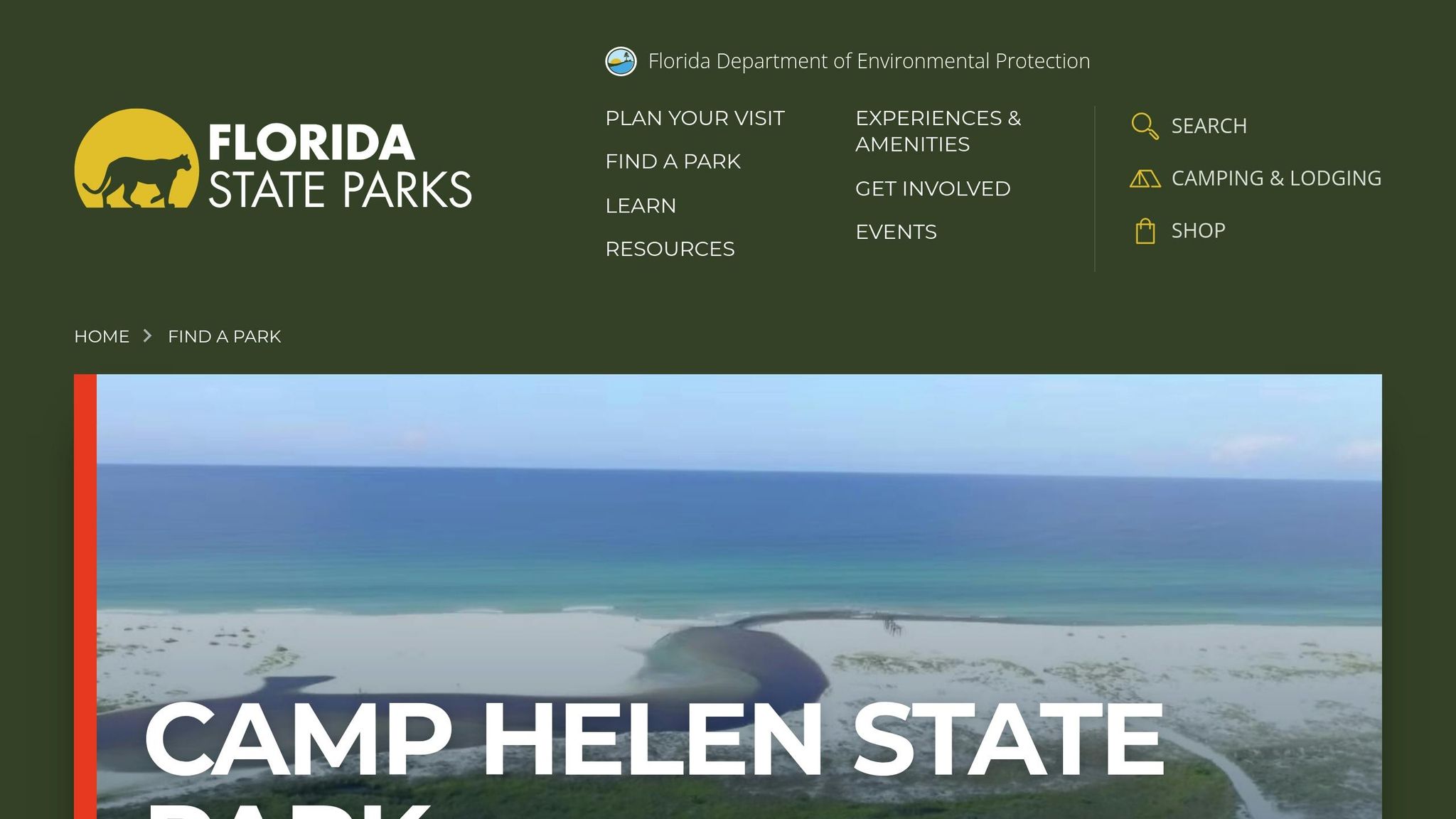 Camp Helen State Park