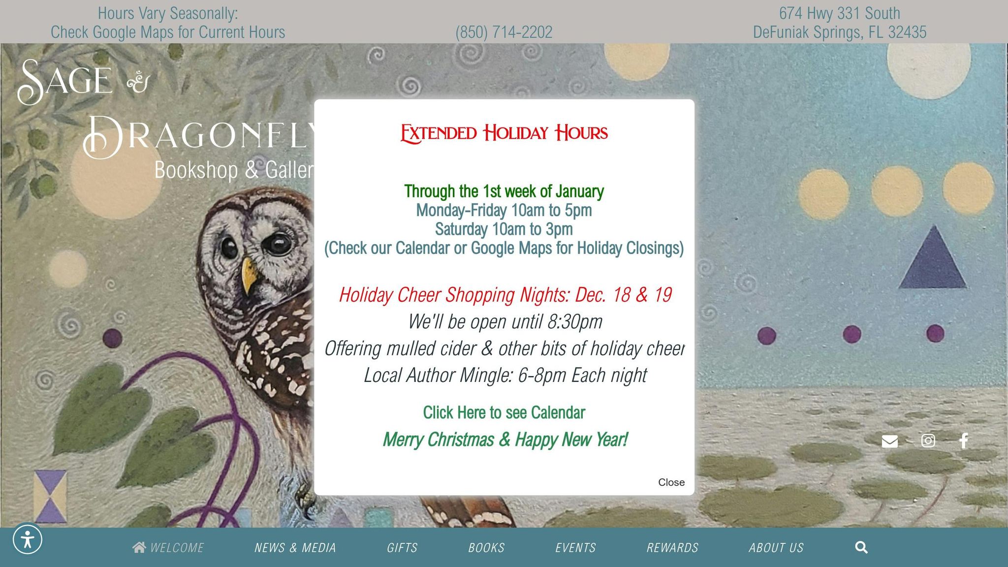 Sage And Dragonfly Bookshop