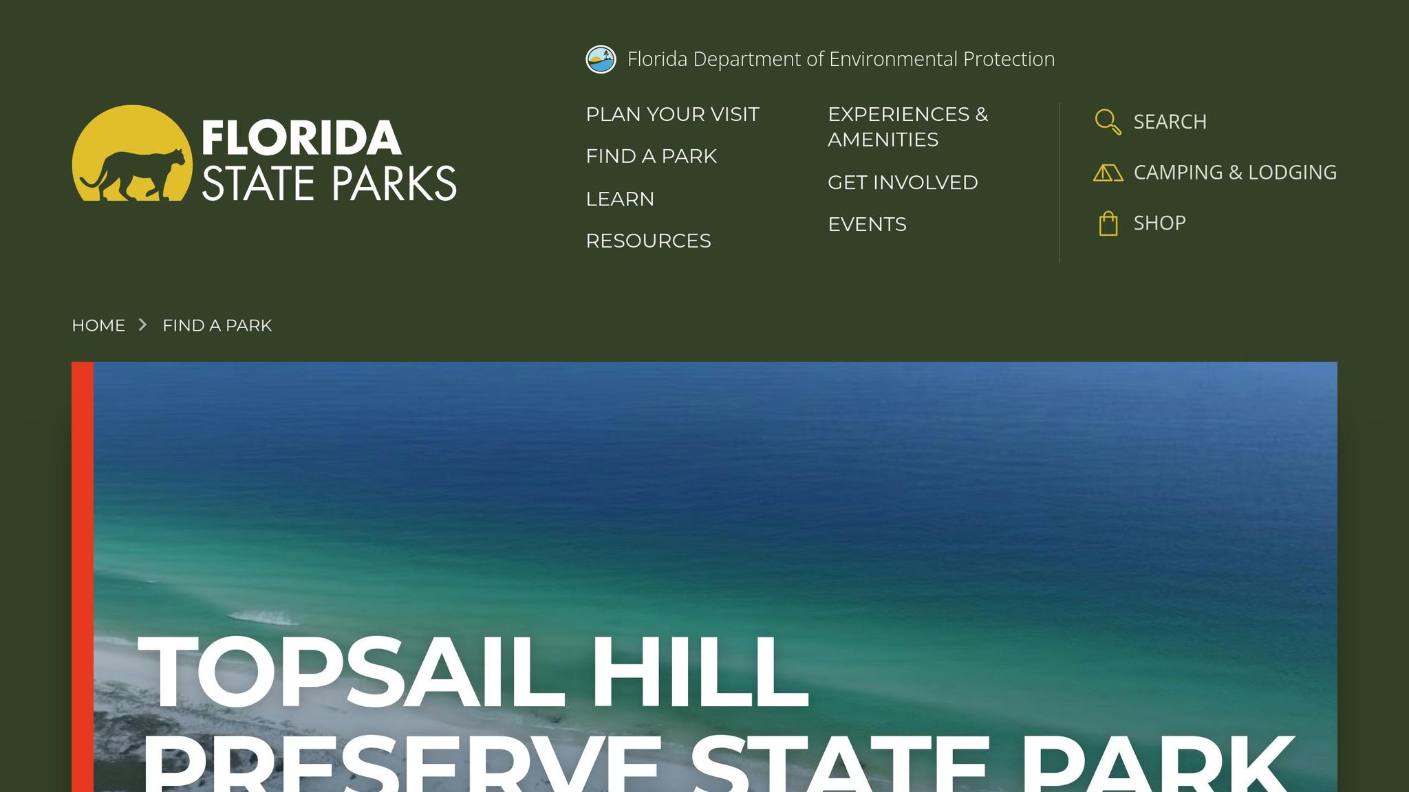Topsail Hill Preserve State Park