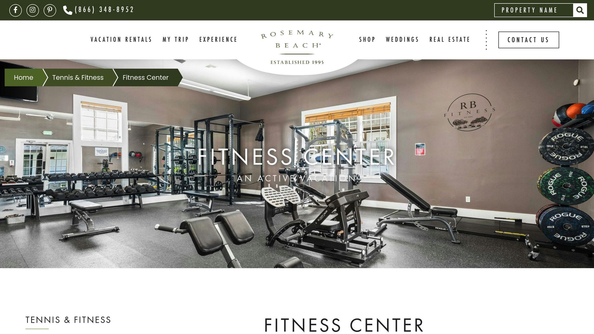 Rosemary Beach Fitness Center