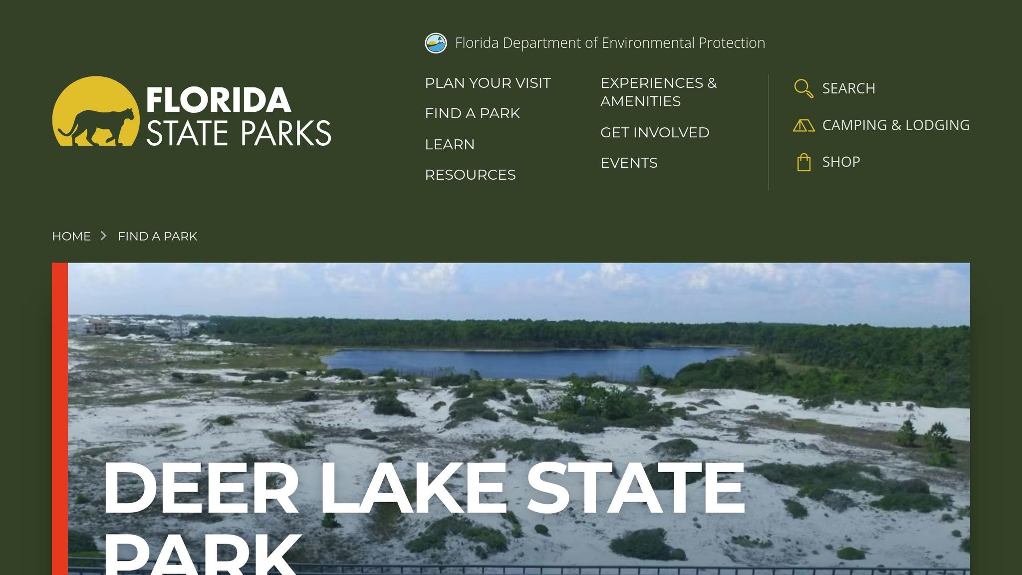 Deer Lake State Park