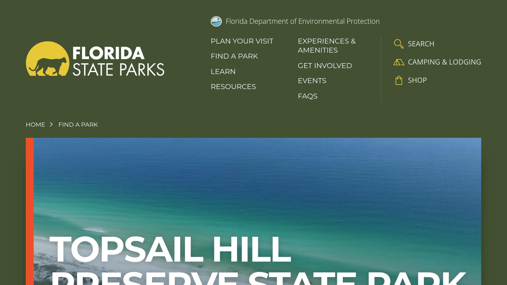 Topsail Hill Preserve State Park