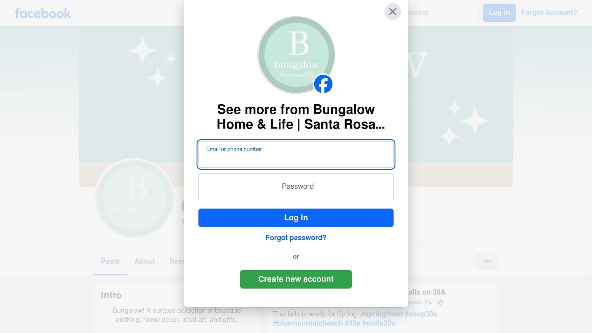 Bungalow Home and Life 30A