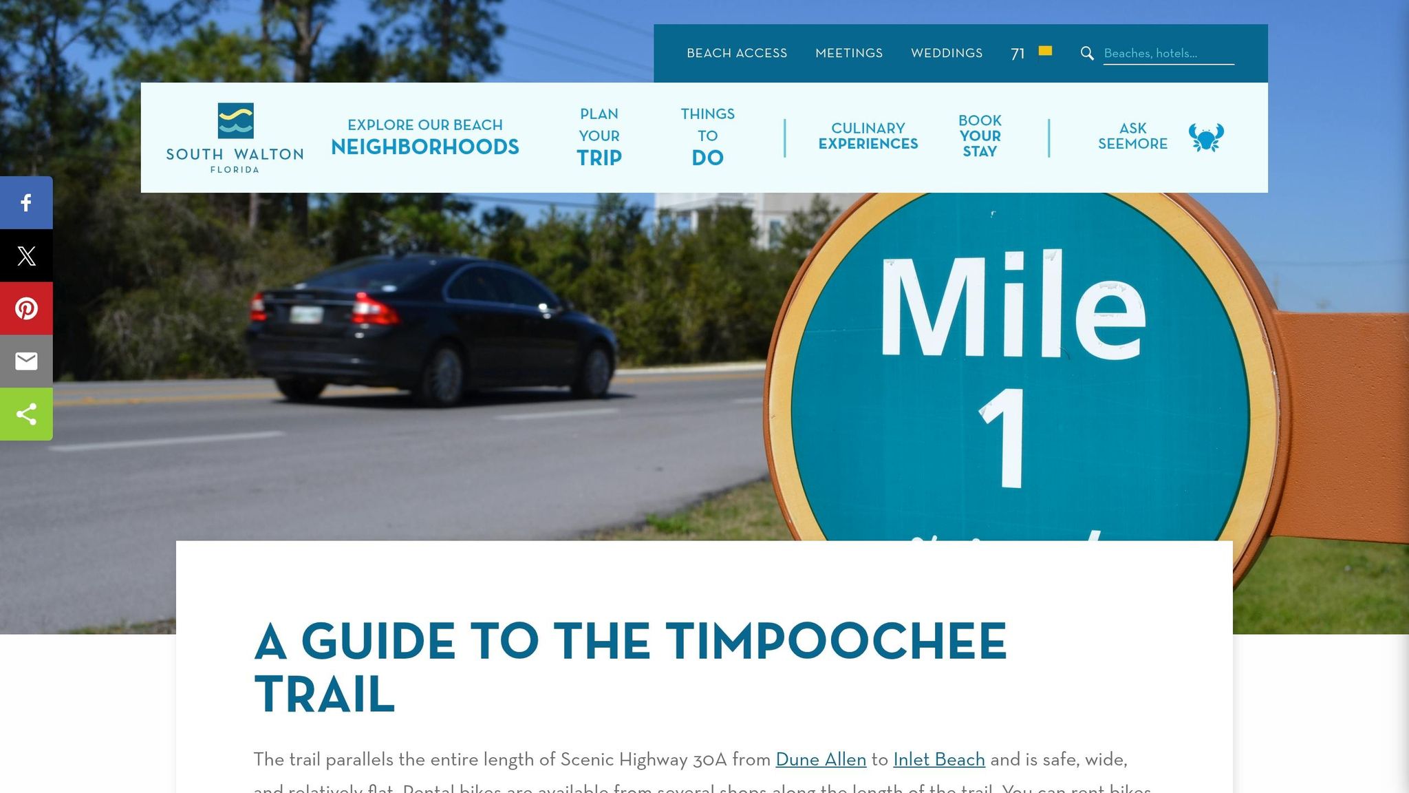 Timpoochee Trail