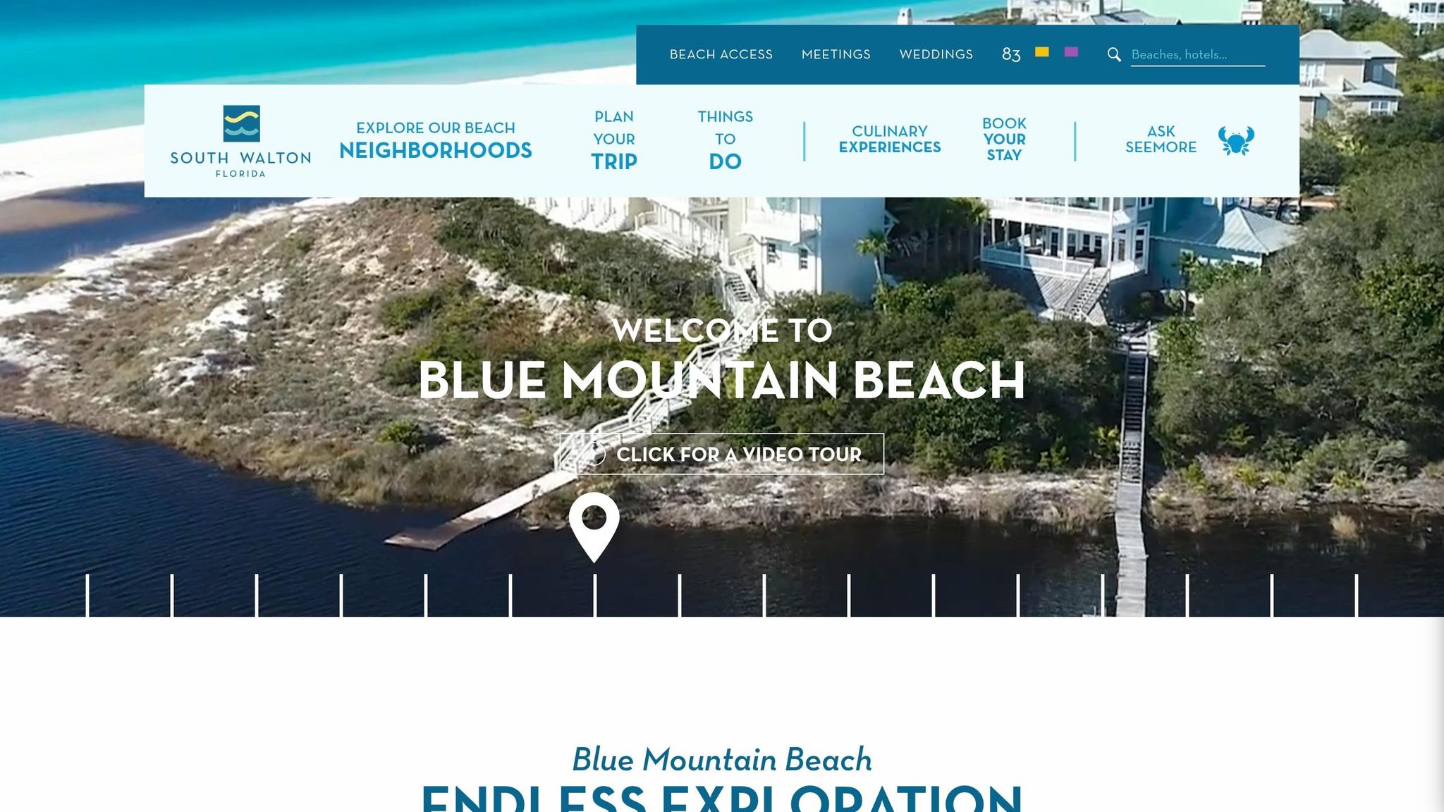Blue Mountain Beach