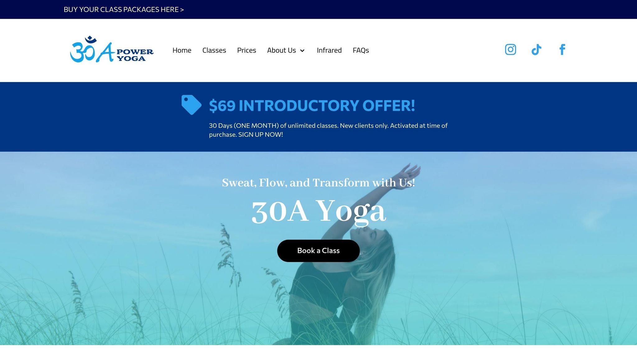 30A Power Yoga
